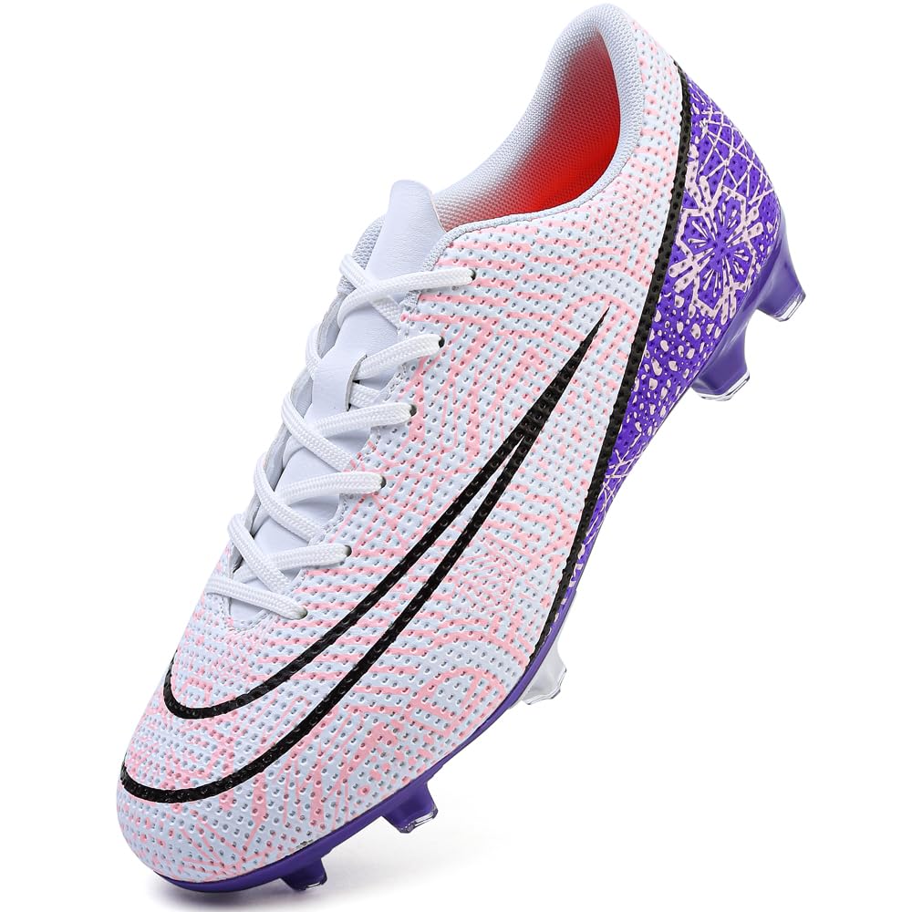 Men's Football Boots Breathable - Pink Purple UK 6-image-434bcfd2-698a-4b76-87cc-625ffc3137bb-97218