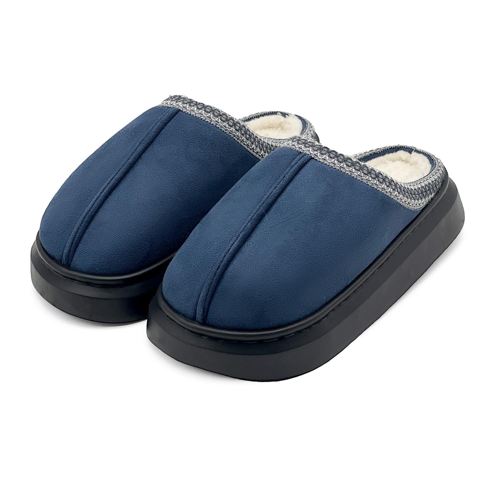 Women's Platform Slippers - Dark Blue Size 240-image-6c5ee0d1-a666-44a7-be22-7f2f58ab743b-93380