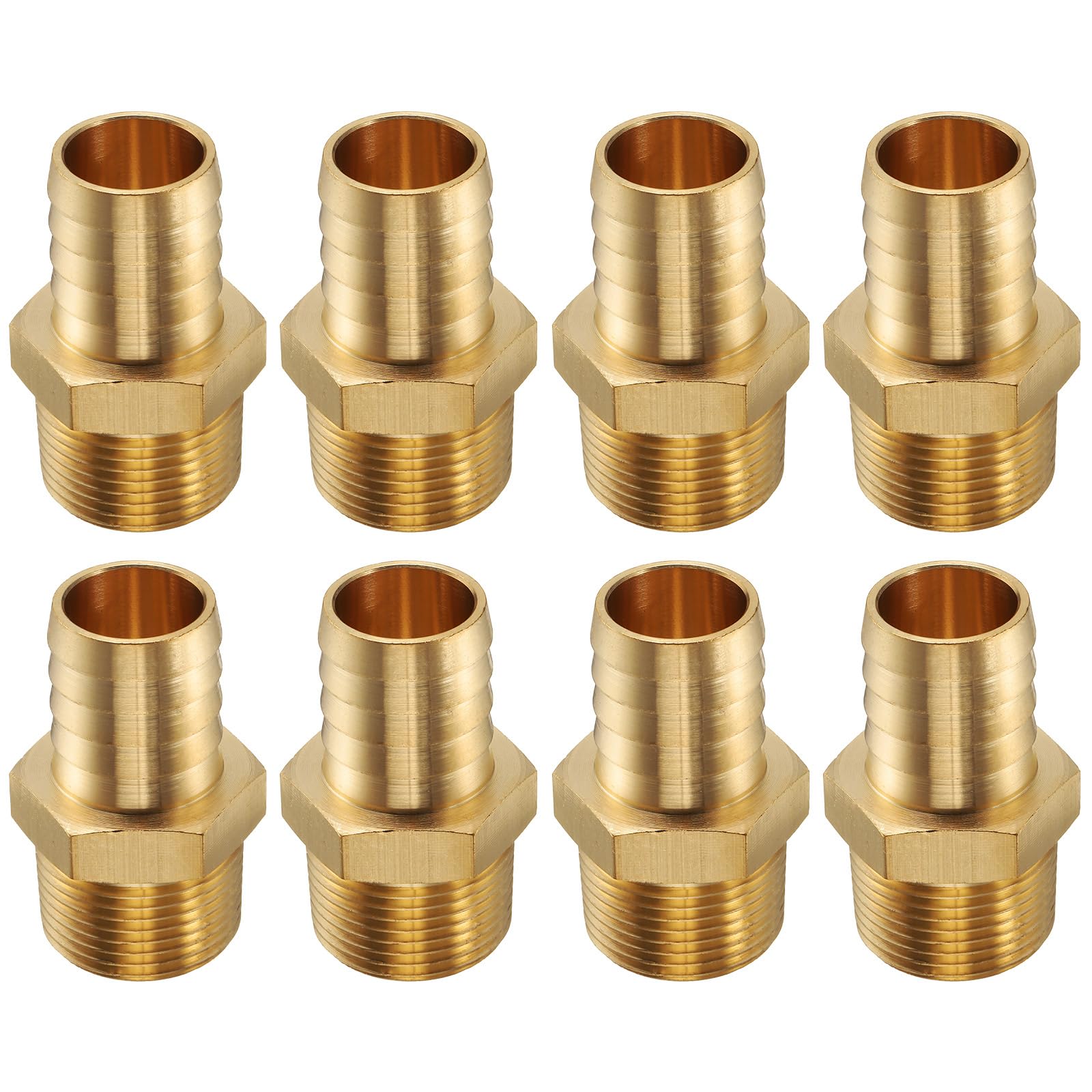 Brass Barbed Hose Fittings - Brass 1" Male NPT x 1" Barb-image-8f47e476-e807-4372-bcbb-bc603ec85ca4-109911
