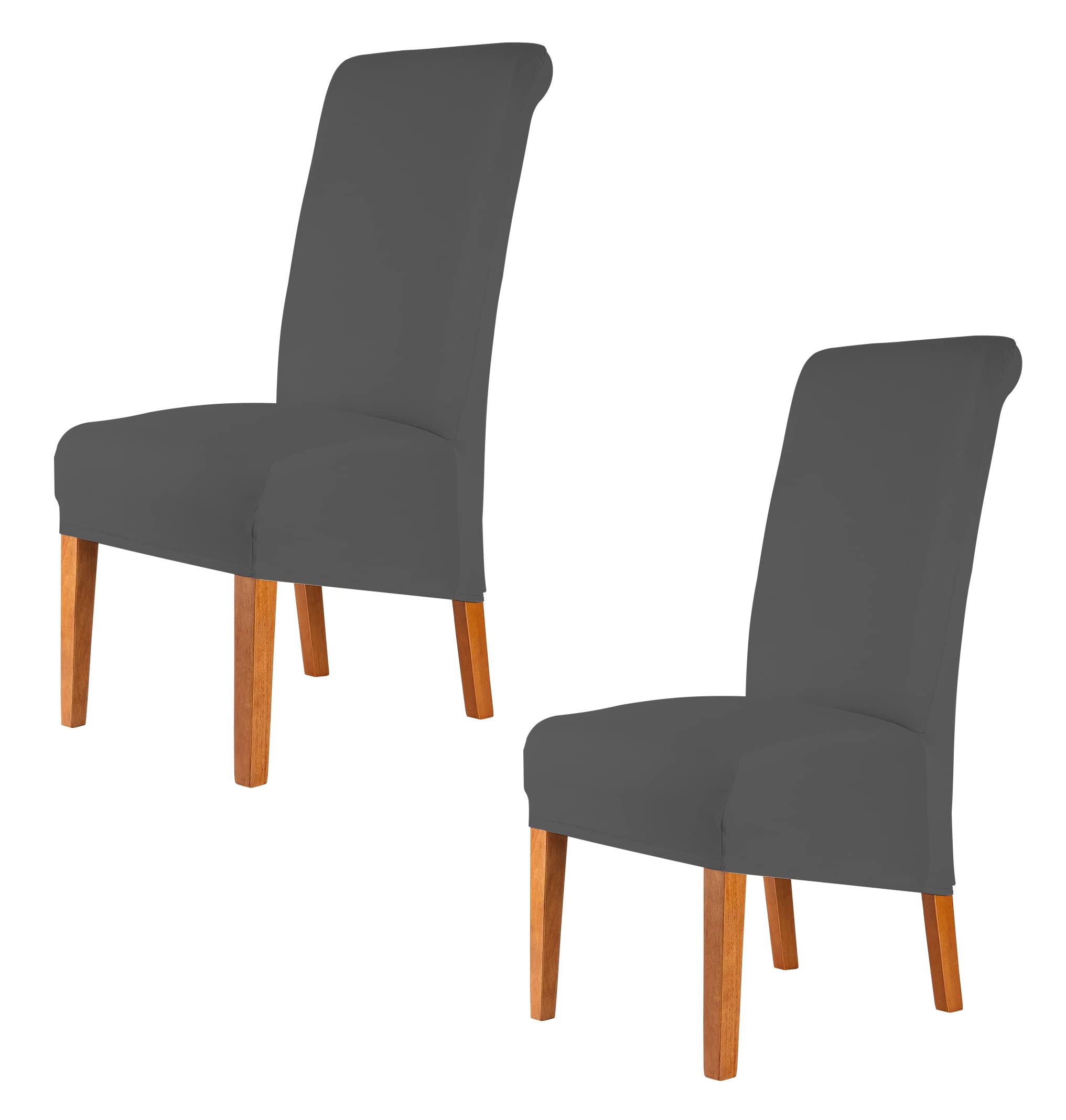 Stretch Chair Covers Set of 6 - Dark Grey Medium-image-01b16fe6-a04d-4f25-bcb9-d9b1759febaa-112917