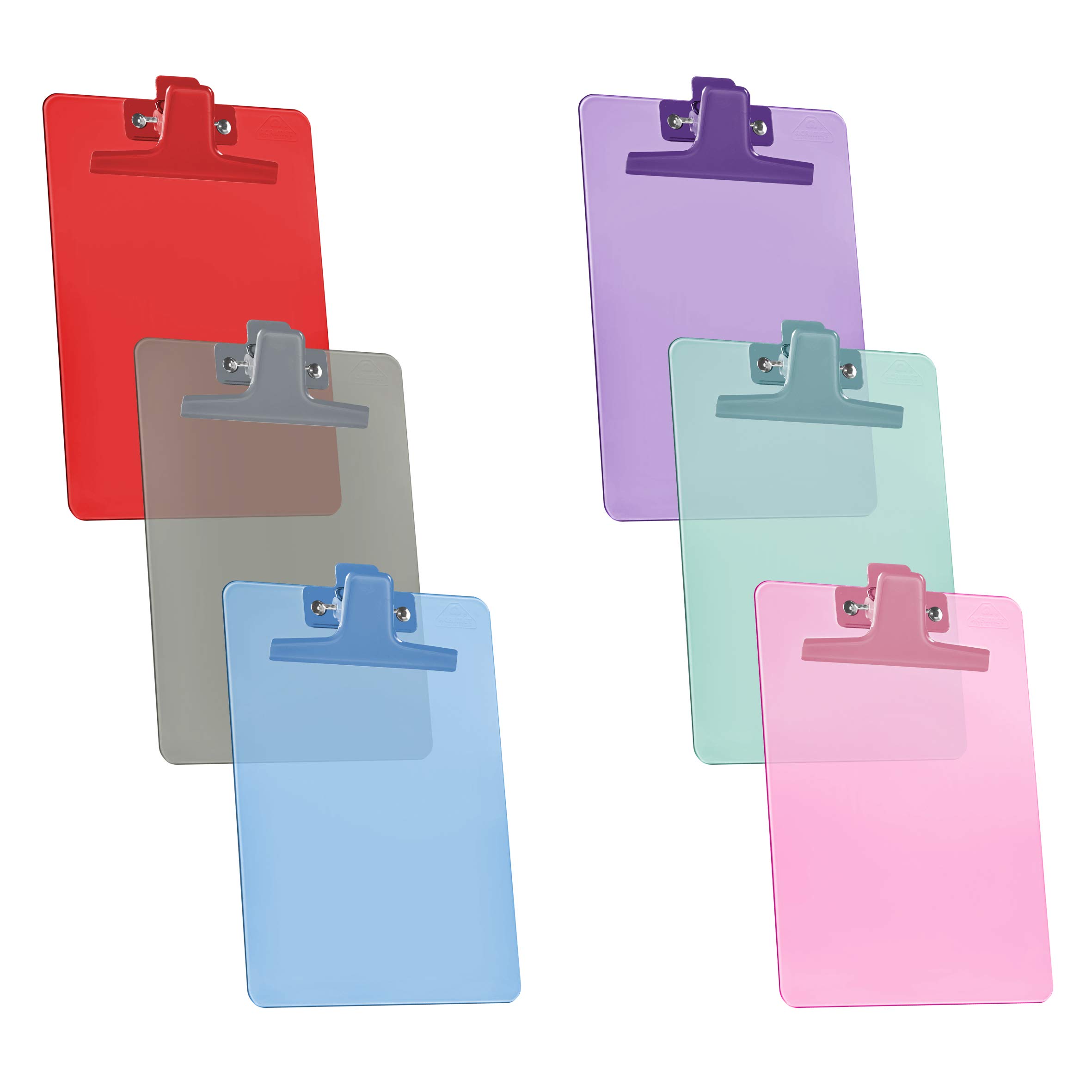 Acrimet Clipboard Memo Size Premium A5 (23,5 cm x 16 cm) (Black (6-image-9d90e562-9039-4504-acd7-c85270c2f496-58448
