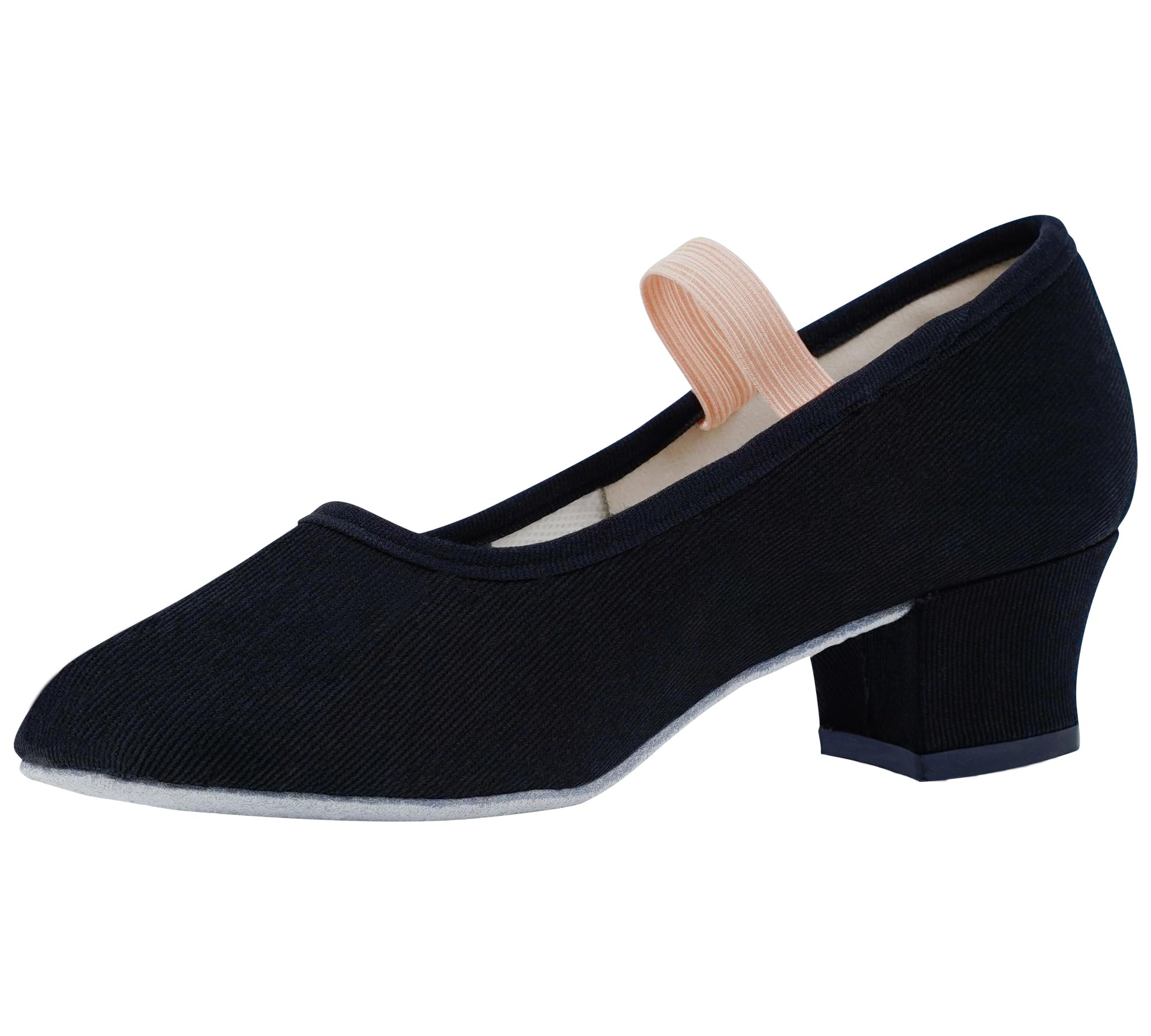 Canvas Character Dance Shoes - Black UK 3.5-image-cb780246-5808-4d71-ab02-f47d76f04627-112690