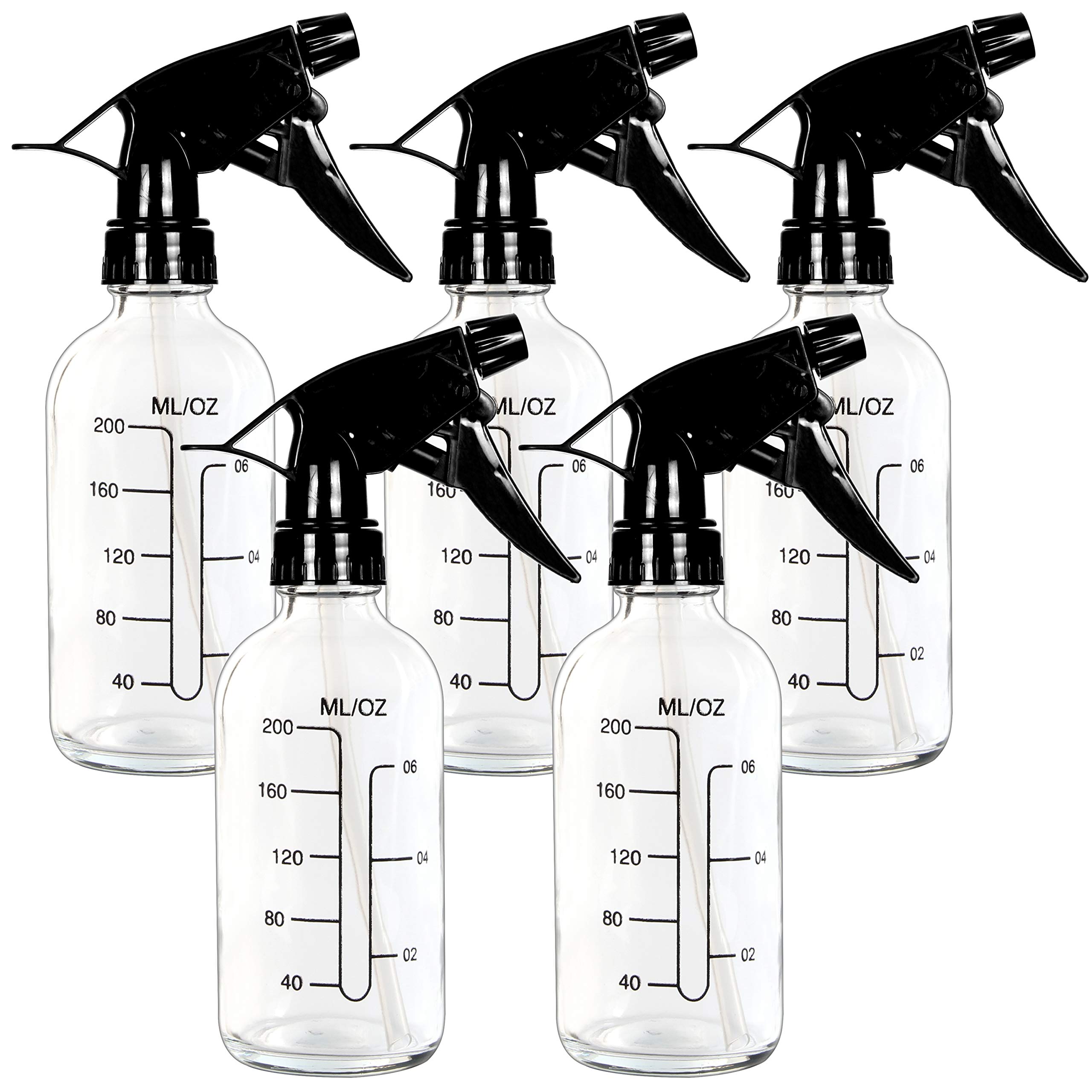 Youngever Pack Empty Clear Spray Bottles with 5 250ML Glass (8-image-8c3427d6-4b5f-4253-bb87-deae6885c180-61486