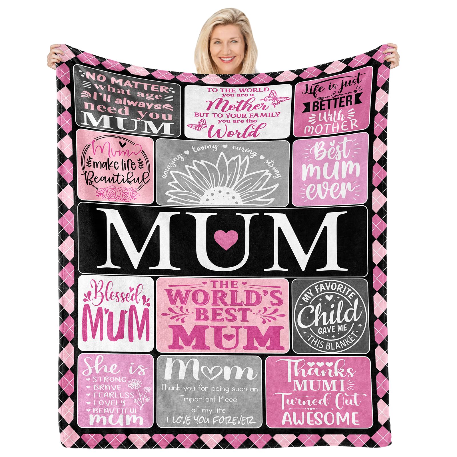 Mum Blanket Soft Fleece Gift - Pink-image-ff0f0fde-f7fc-4185-ae0c-8c02d1be5bee-100471
