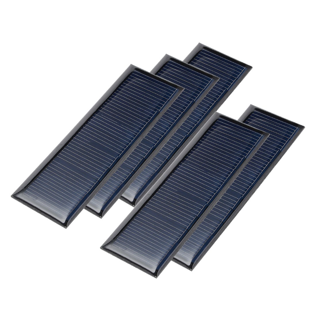 sourcingmap Poly Mini Solar Cell Panel 5Pcs 5.5V 60mA 90mm x 30mm-image-c3fe530e-d05a-44cf-ad7d-53611bc47e95-62622