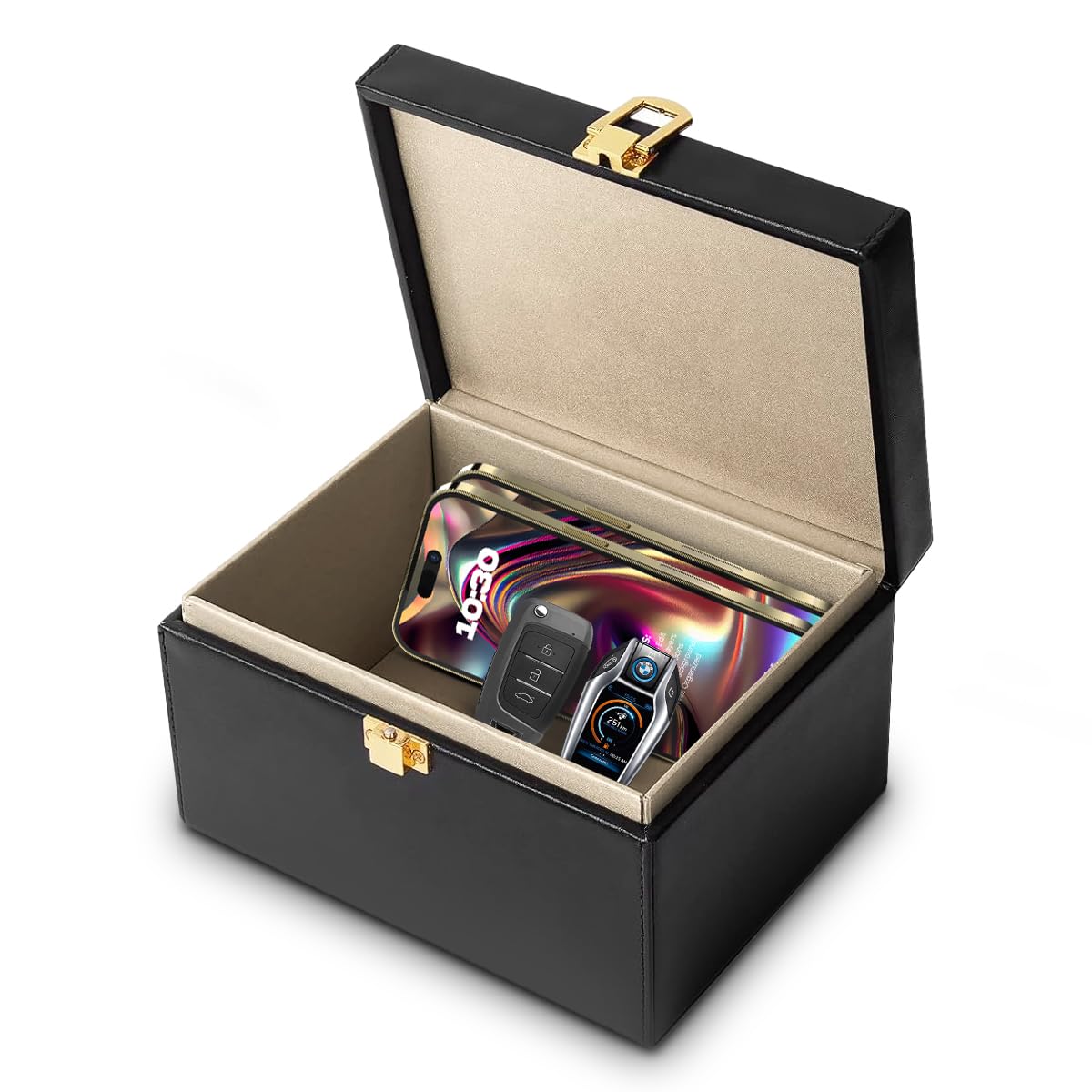 Tradeen Faraday for Car Keys - Anti Theft Box Box Box Box Bluetooth-image-eca51ba0-0bee-472c-9a8a-b11cf9cf593e-55844