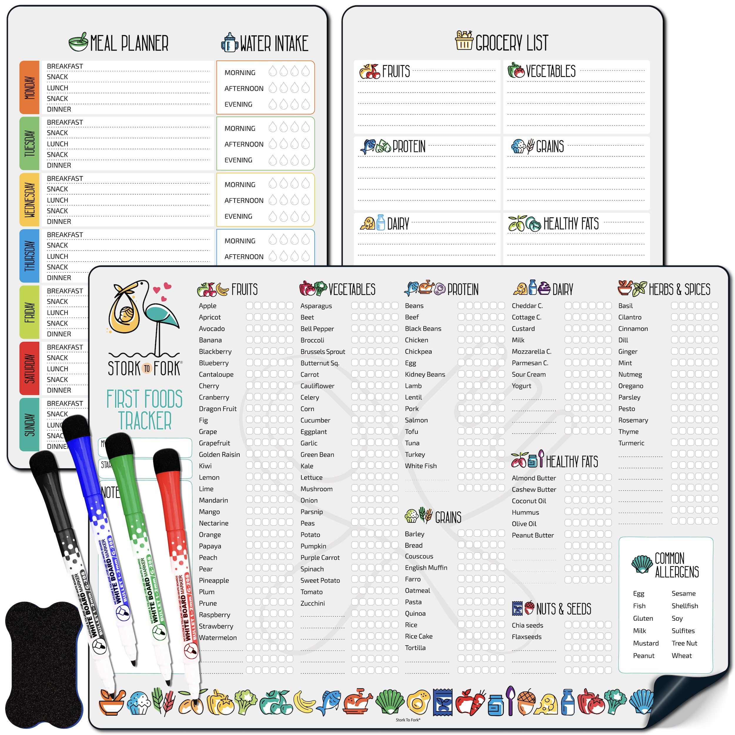 Baby Food Tracker & Meal Planner - Grey A4 & A5-image-197656ef-d0af-4efb-b95a-41c99e37b7e1-114366