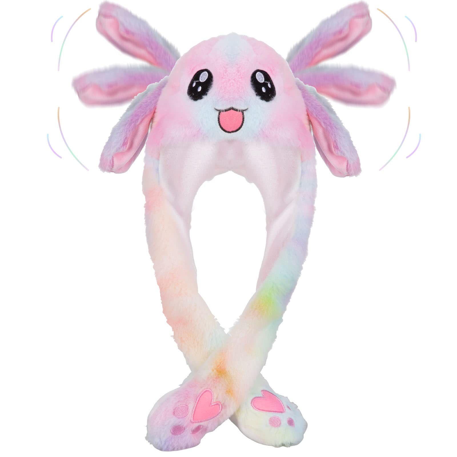 Easter Bunny Hat with Moving Ears - Fun Cosplay Plush Cap for Women, Teens & Kids - Colourful & Interactive-image-42836703-3098-427a-88ef-f2b8086dc9df-66714