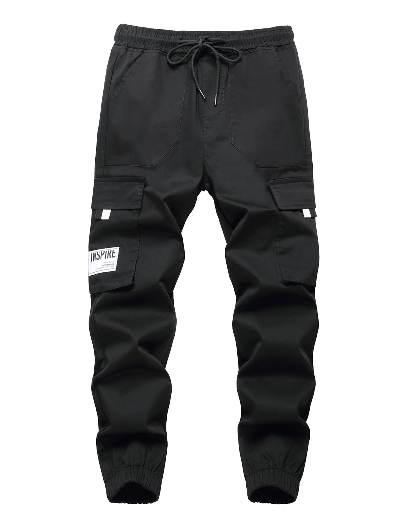 Boys Cargo Jogging Trousers - Black 5-6 Years-image-9a4a7697-356f-45a1-8979-5d56484dec94-104602