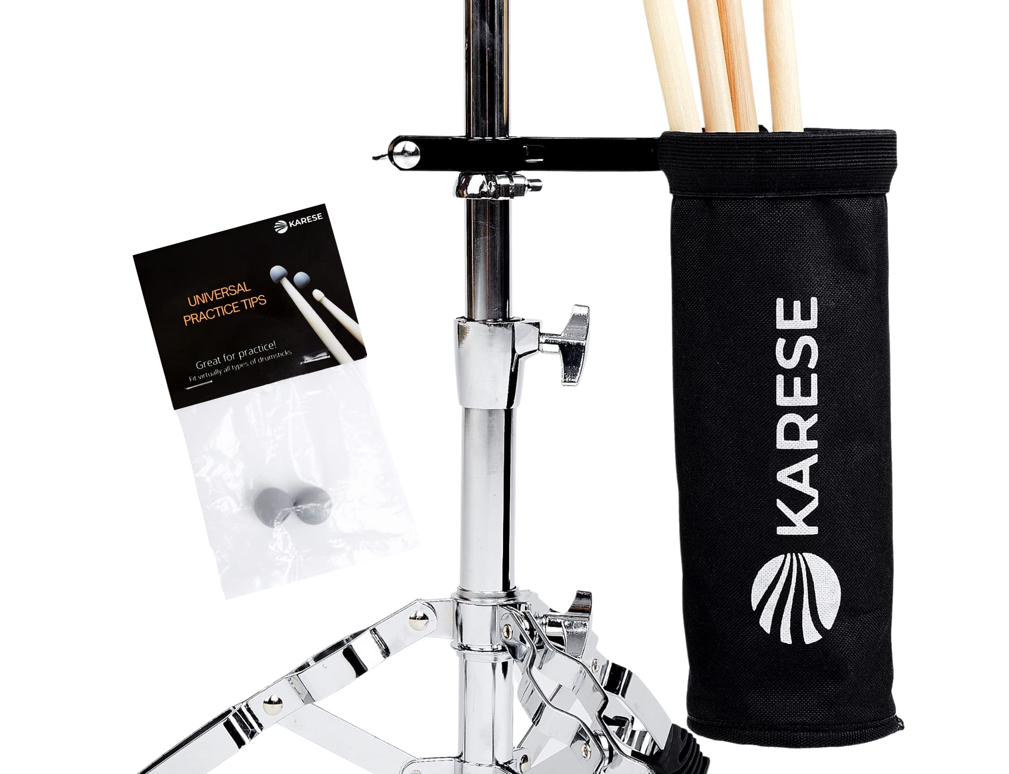 Drumsticks Bag Holder Set - Black Standard