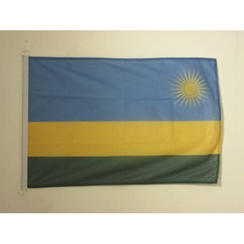AZ FLAG - Rwanda Flag - Ft - For Outdoor - 2x3 2' x 3' 90x60 Cm-image-f950e64a-a900-4f78-b690-610ae31a1fa1-59293
