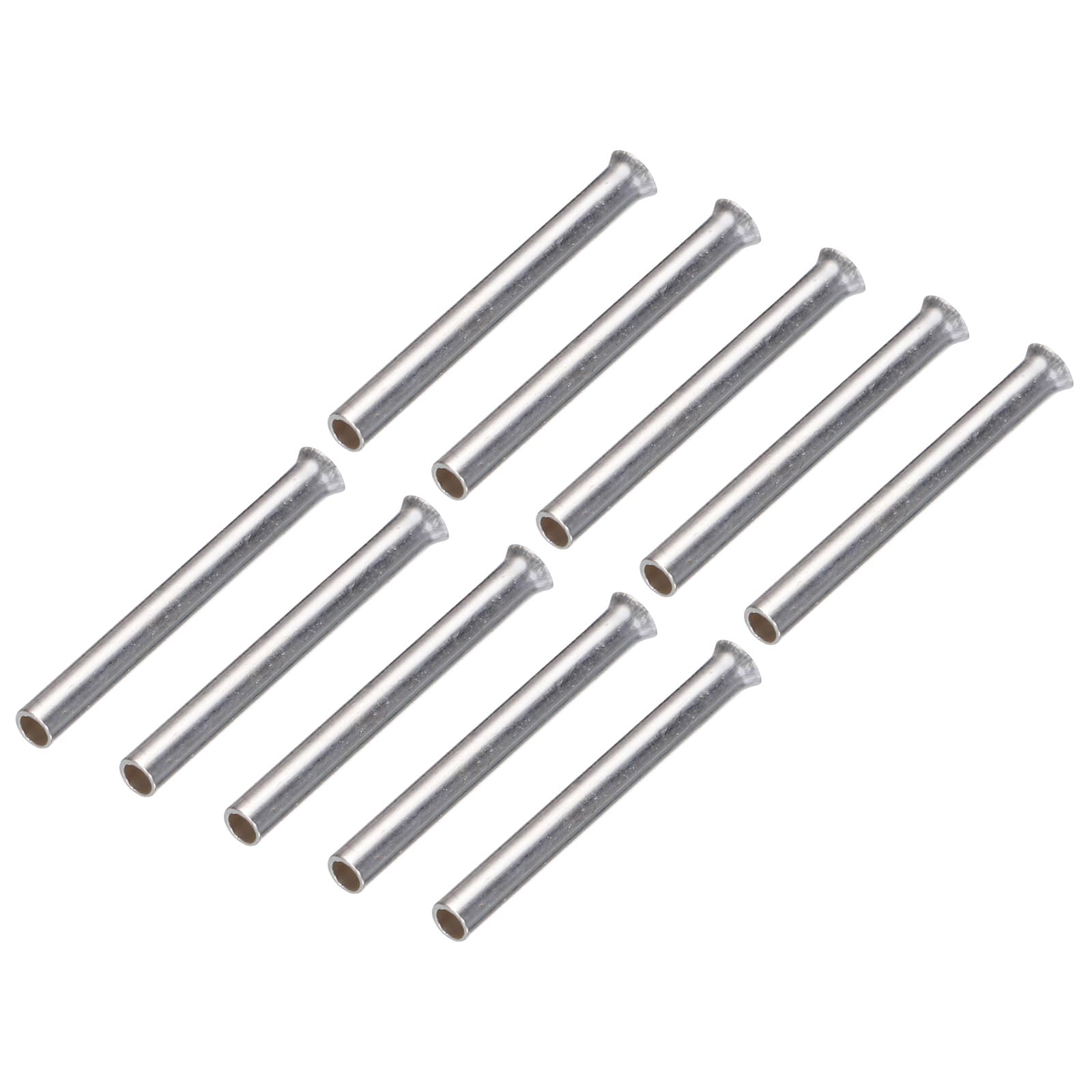 sourcing map Pcs Non Insulated Butt Connectors, Wire 1000 22AWG