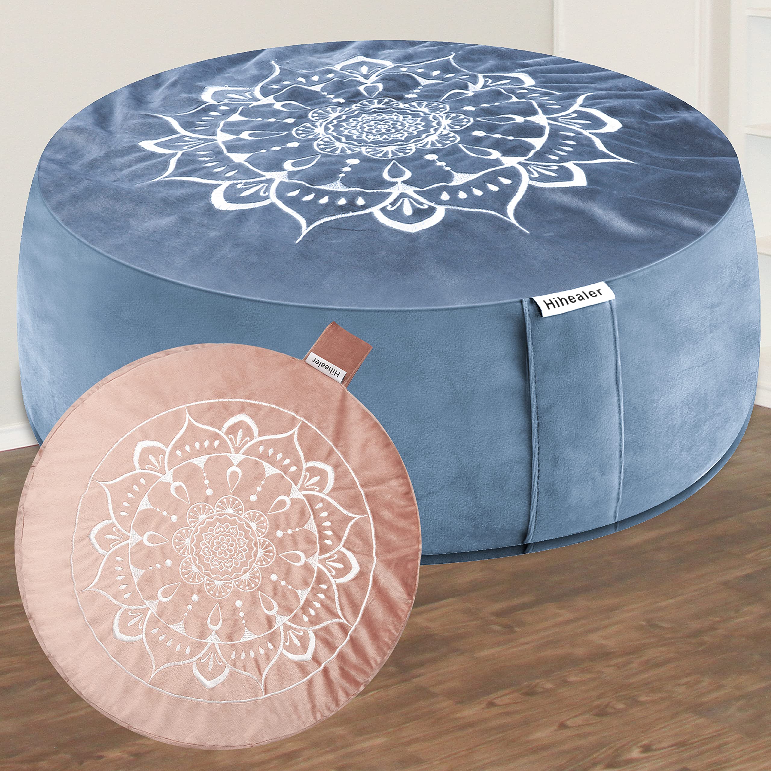 Meditation Cushion - Large (Blissful Pink & Aqua)-image-9df00d76-e581-445a-afd0-7ba6a6c62baa-93553