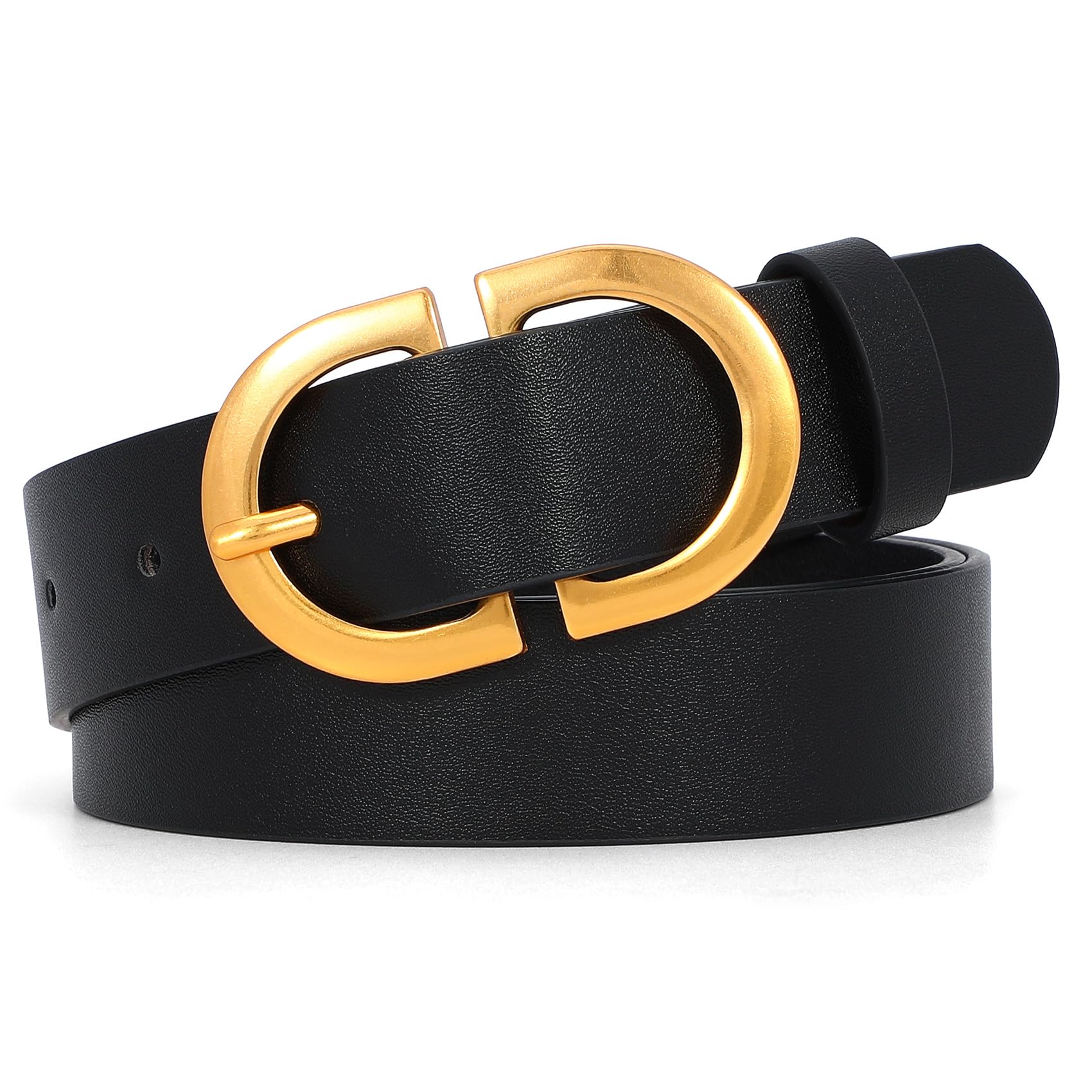 XZQTIVE Women PU Leather Belt For Jeans Pants Dress Fashion 