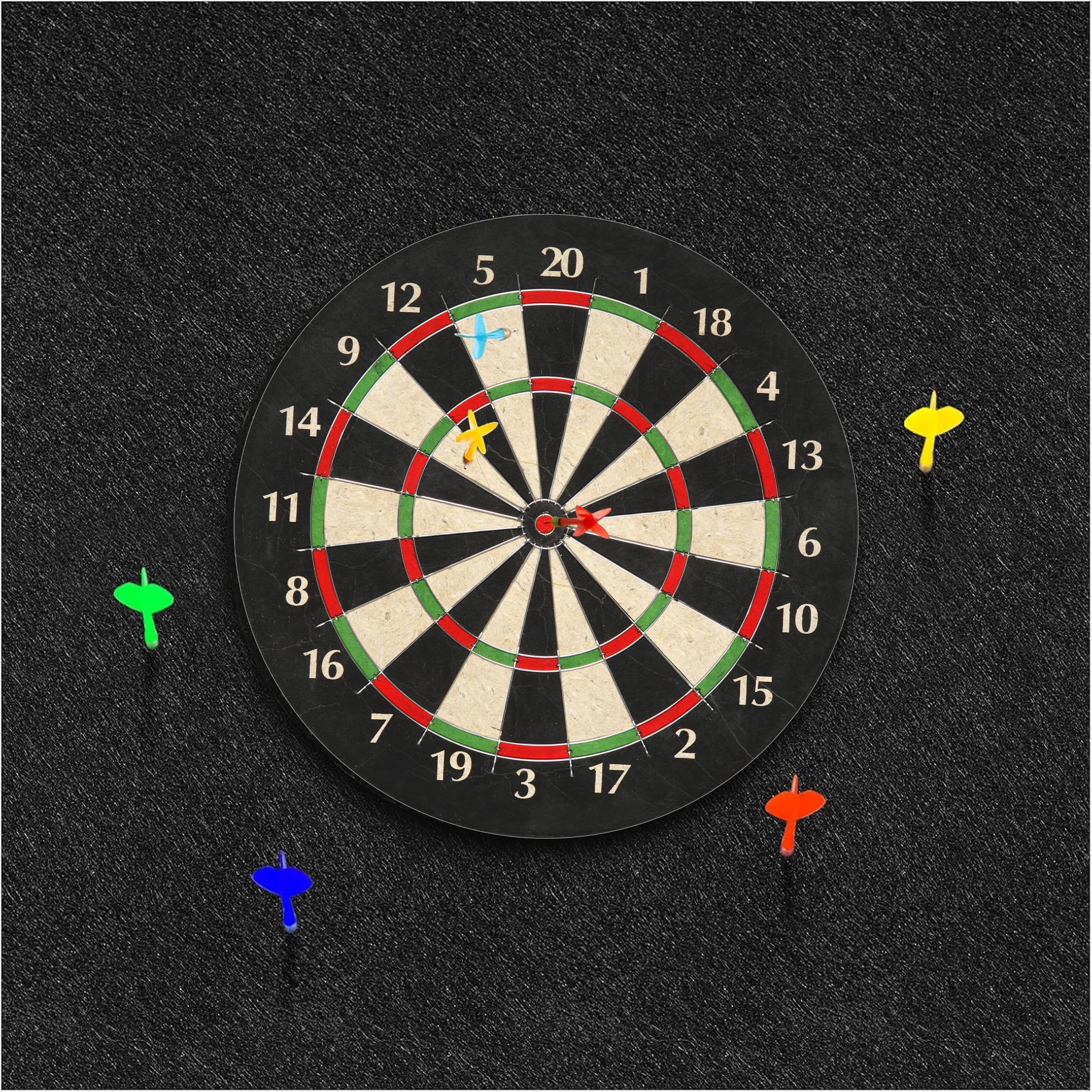 Felt Dart Board Wall Protector Set - Black One Size-image-f2042dce-2c12-4b68-b942-9f575fe65448-2229