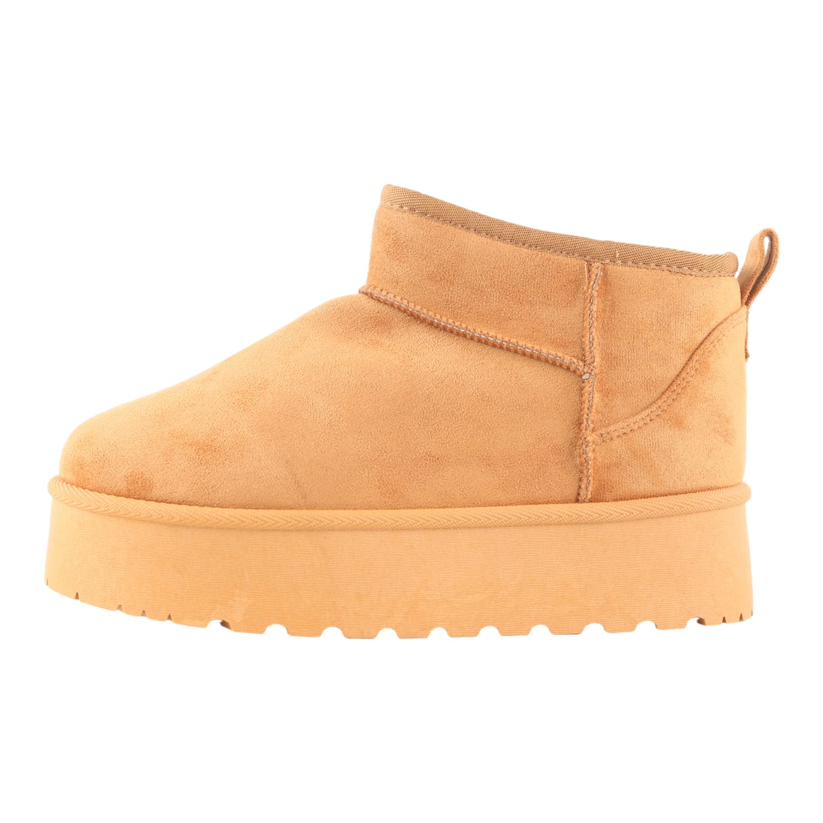 MIOBER Women's Suede Snow luxurious Fax Booties(Cosy88-BK-06)-image-a6520e38-22ee-4287-95ca-28bca5f350e9-63498