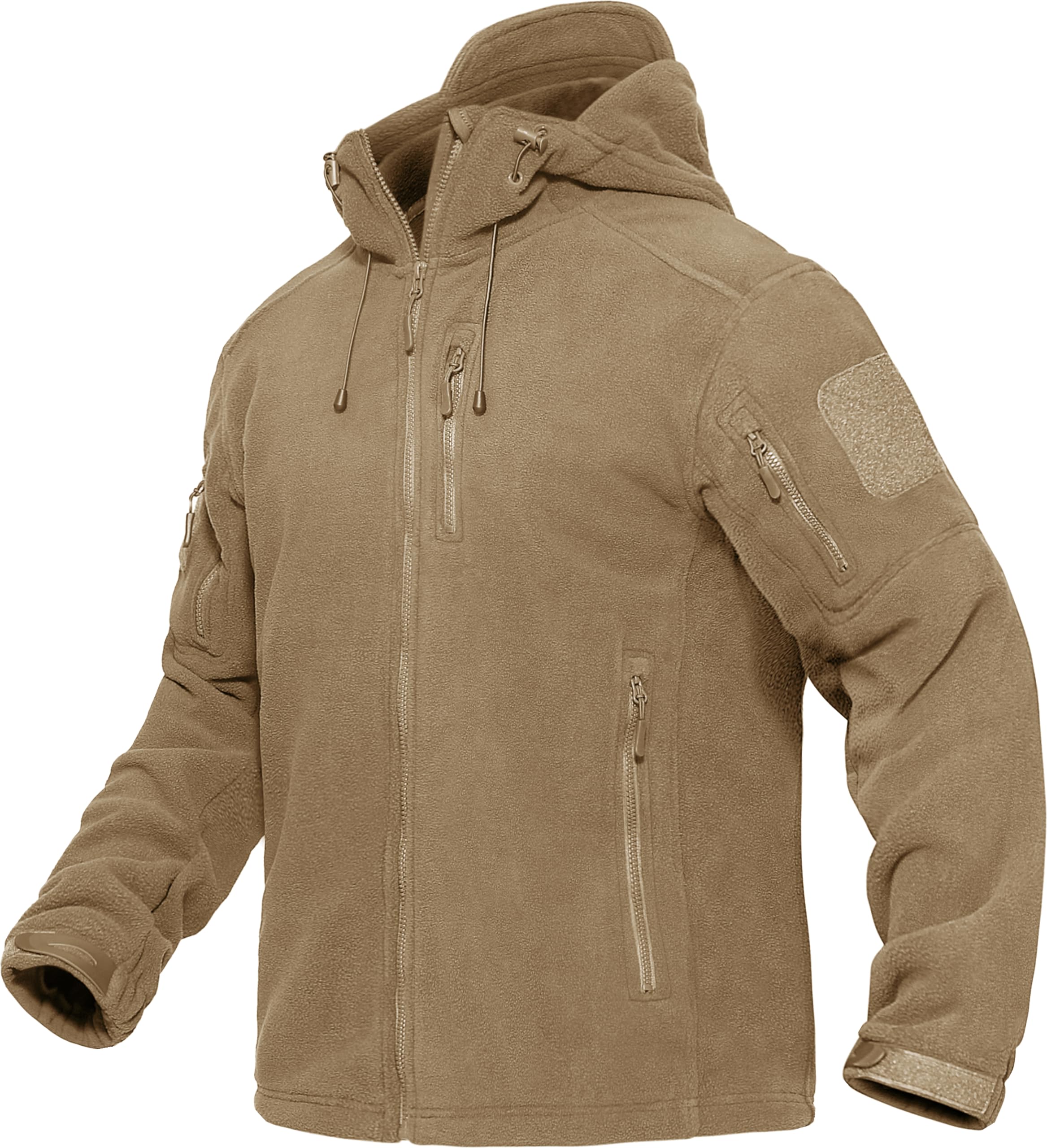 Men's Tactical Hoodie with Zip Pockets - Sand L-image-f54e5c14-4390-4589-96b1-01f897f52548-68615