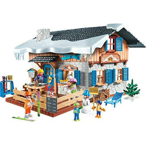 Playmobil Family Fun 9280 Ski Lodge, For Children Ages 4+