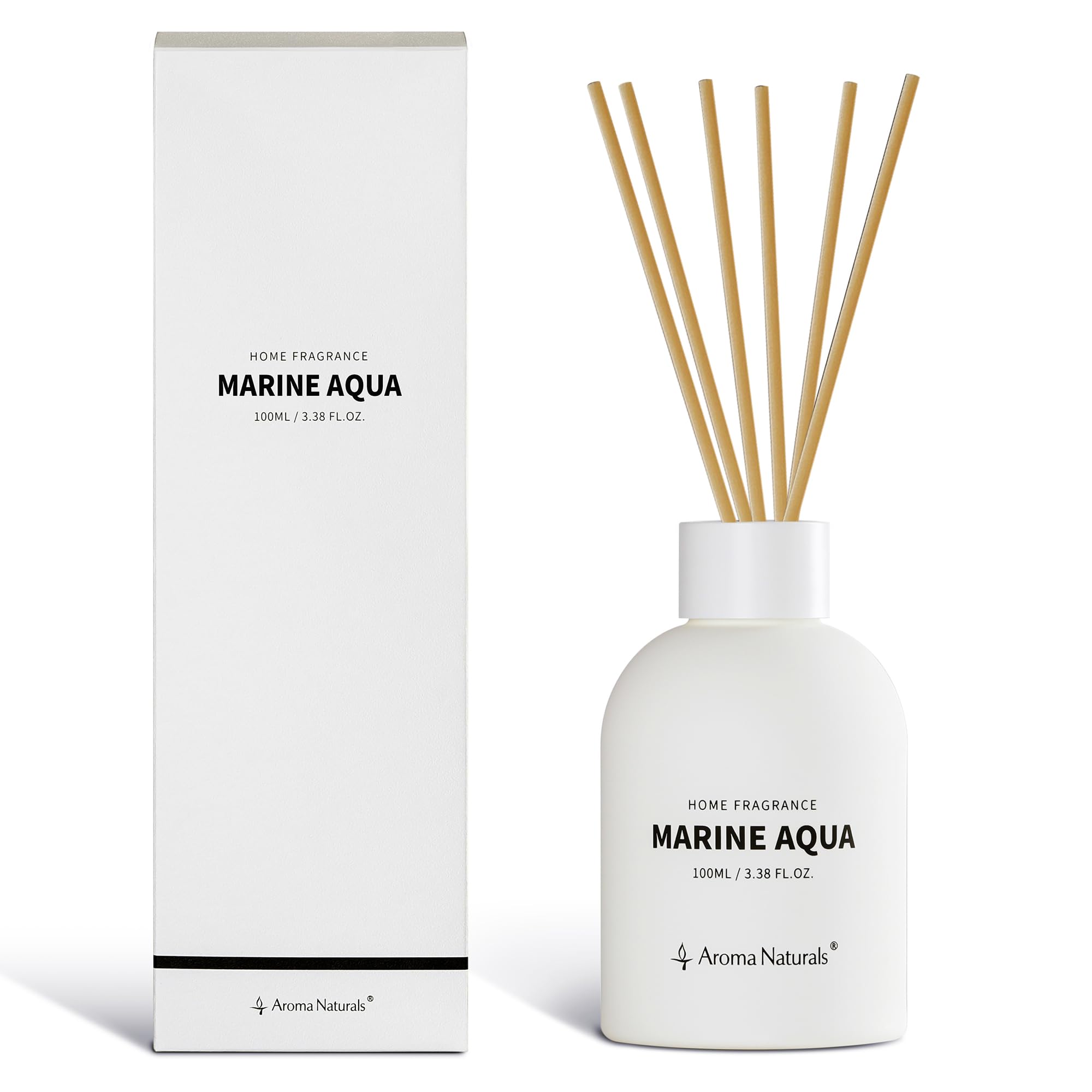 Aromatherapy Reed Diffuser 100ml - Marine Aqua-image-fcab8467-b427-4035-b954-a7bd6abc10df-104128
