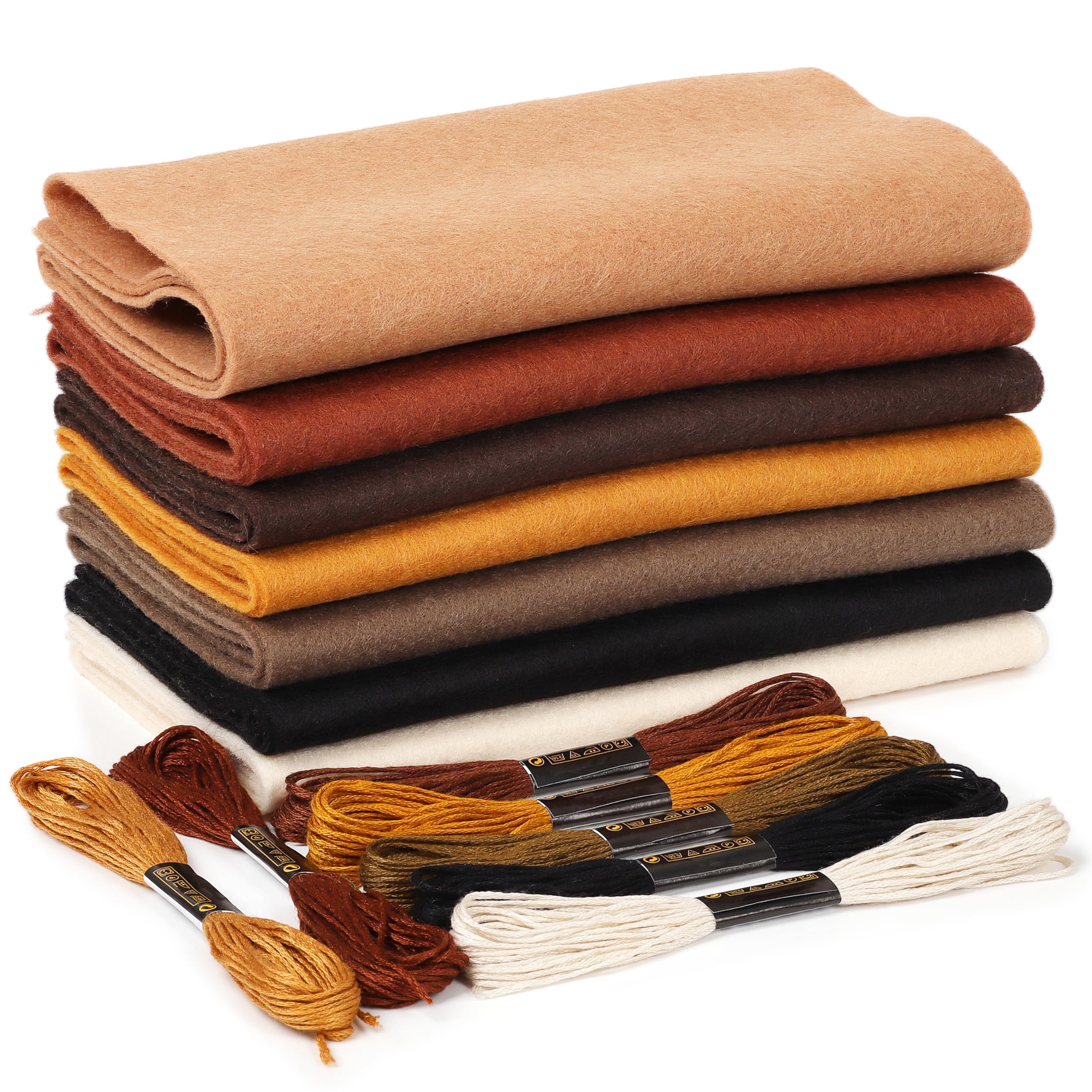 Brown Soft Felt Fabric Sheets - 7 Rolls, 21x90cm for DIY Crafts - Limited Stock-image-47eea018-a4ff-4e87-979a-8d2370f6ac24-59767