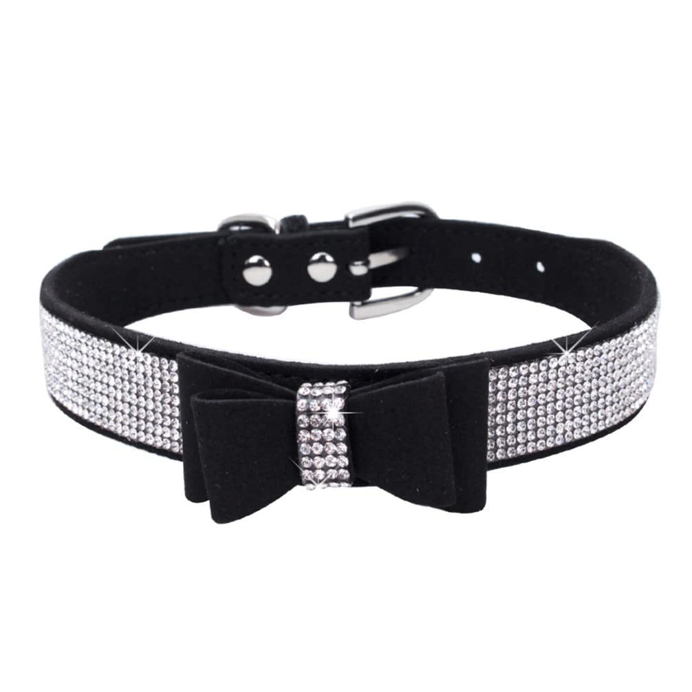 Small Dog Collar Puppy Cat Collars Diamond Bling Girl Rhinestone