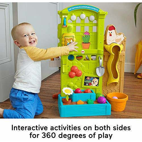 Fisher-Price Laugh And Learn Grow-The-Fun Garden To Kitchen