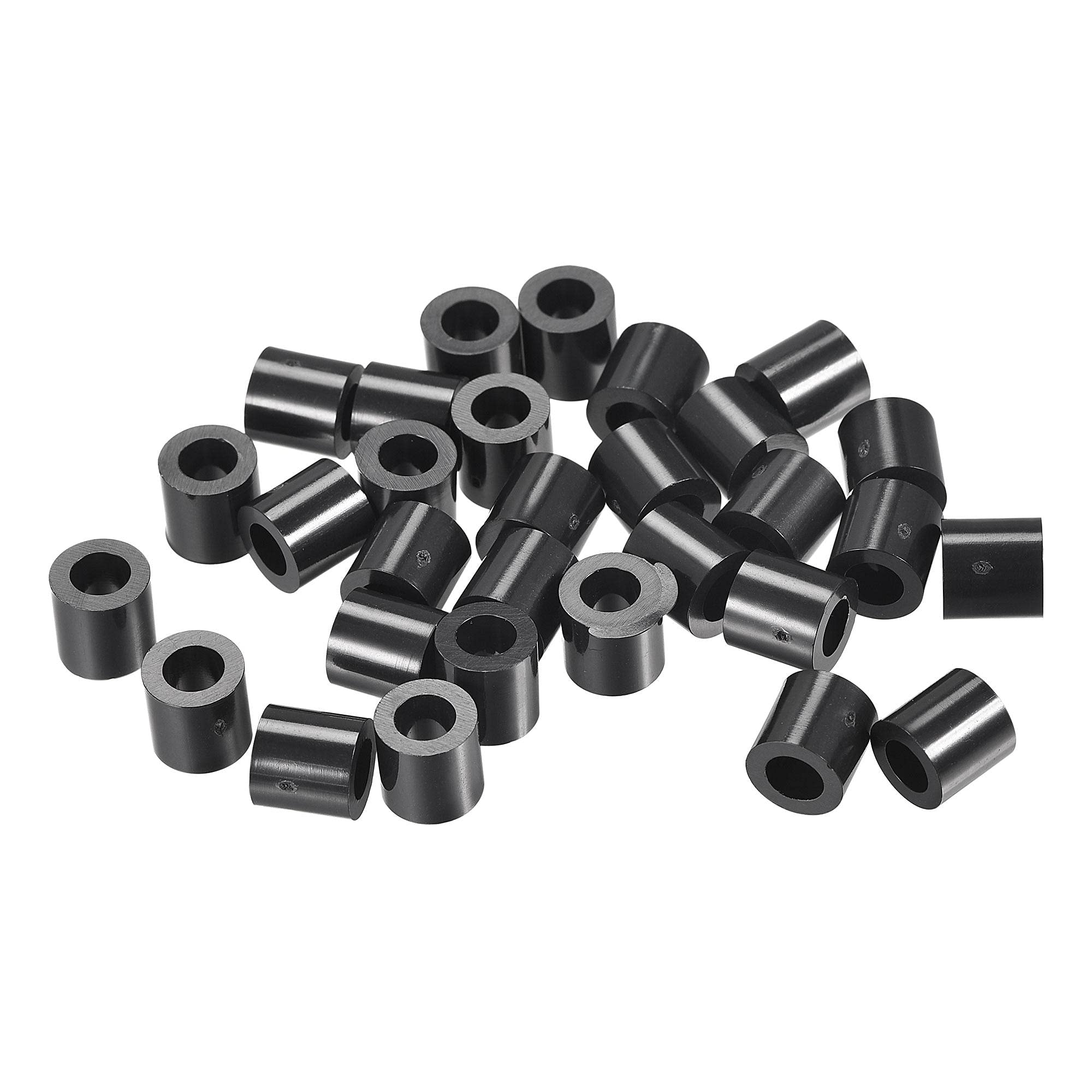 sourcing map ABS Round Spacer Washer ID 4.2mm 7mm 7mm 3D Black, 300Pcs-image-fb510672-e7e1-4eff-9b17-79a281089418-62557