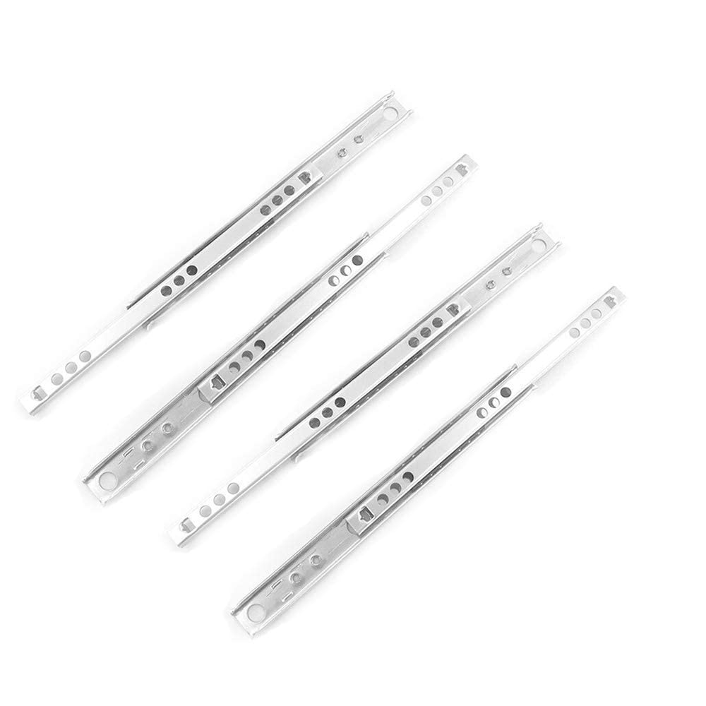 Pair Metal Bearing Drawer Slides Runners Draw Boxonly 2 17mm x 342mm-image-ab6c3e42-e00b-4d63-aeaa-9567079967f0-58433