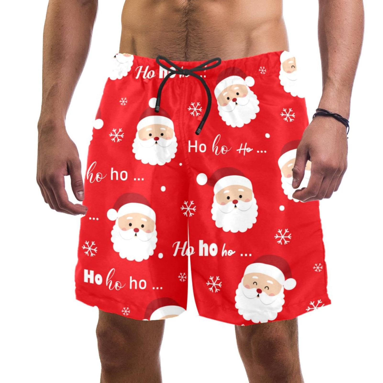 Men's Quick Dry Swim Trunks - Cute Santa Claus L-image-1cc859cb-512d-40e3-a26f-b2f7b85b121b-117241