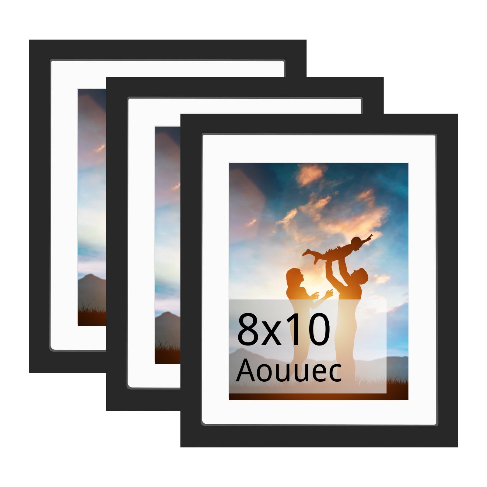 Wooden Photo Frames Set of 3 - Black 8x10-image-31006cba-a1b0-4098-81dc-f776fb92cf78-84751