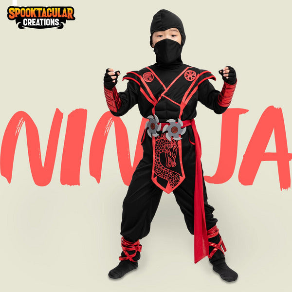 Masker zelf maken Ninja kostuum of verkleedpak kopen? | Lage prijs