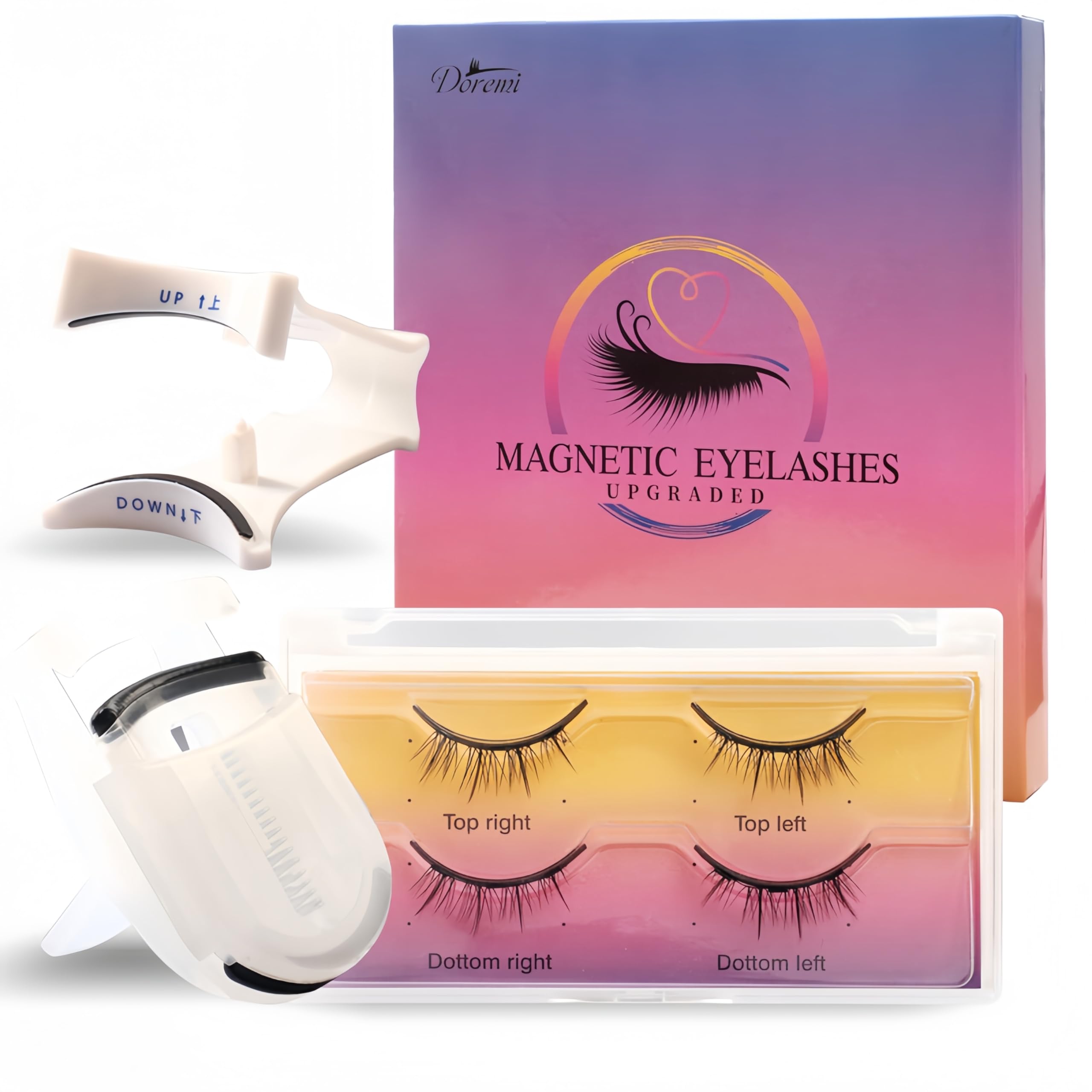 Doremi magnetic eyelashes without Eyeliner Magnetic Eyelashes Kit-image-b3fd3906-459e-454d-a241-daa3dbe43b0e-56587