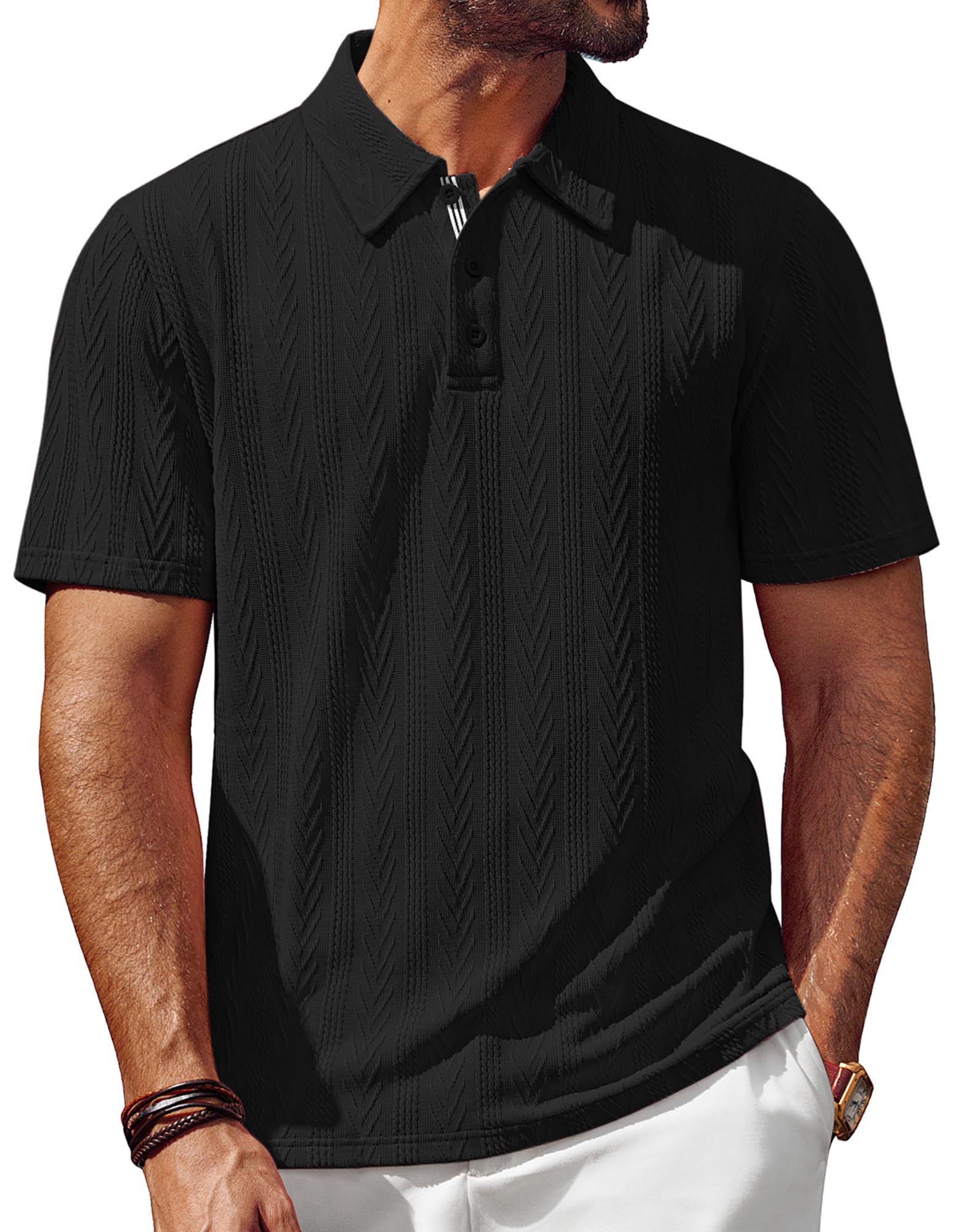 Men's Polo Shirt Casual - Black S-image-47dd5560-cd11-4027-9f58-2f9f91564b54-104674