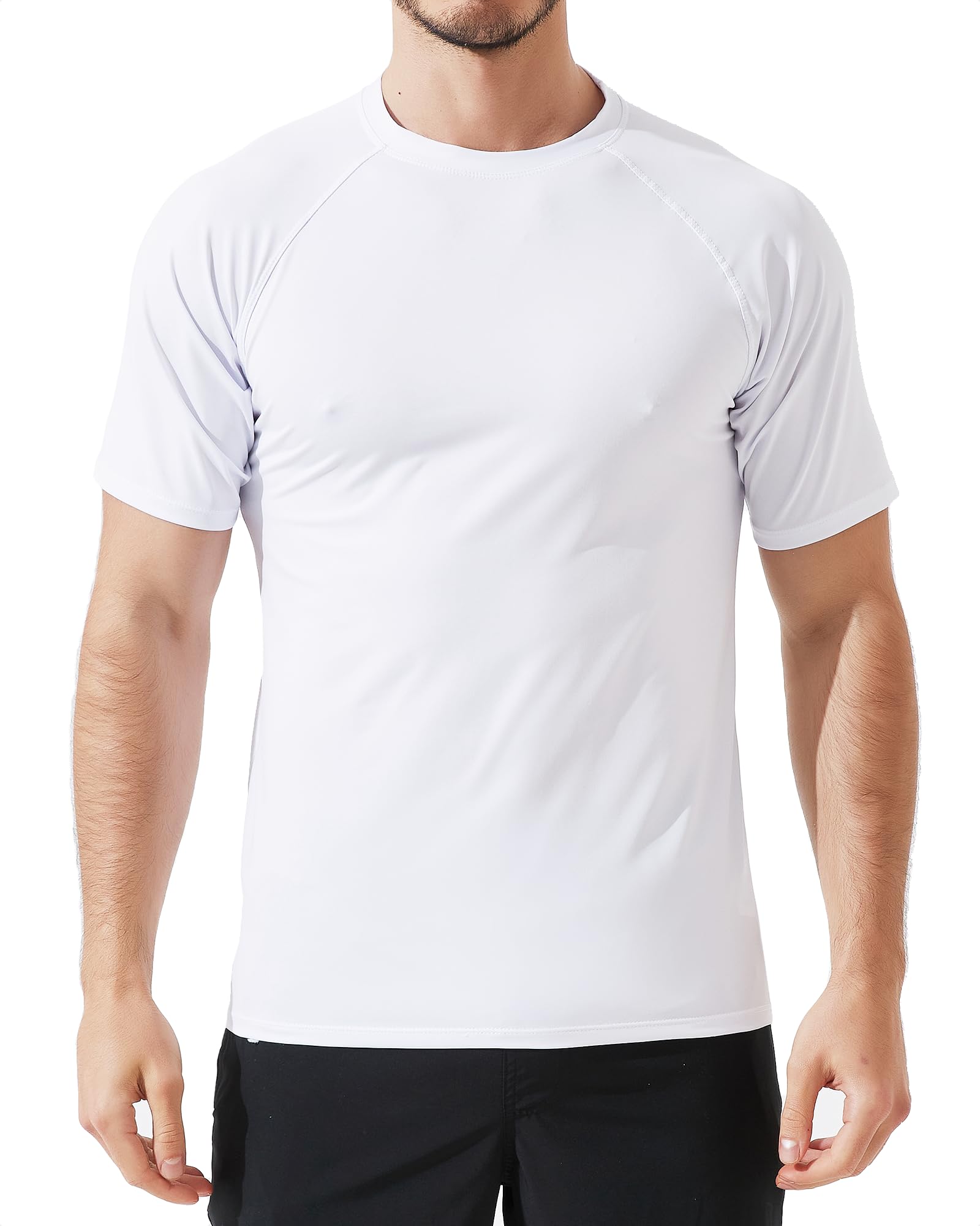 Men's Rash Guard Quick Dry - White 4XL-image-91c0307f-5721-498f-9ce7-a75eeb865fda-112364