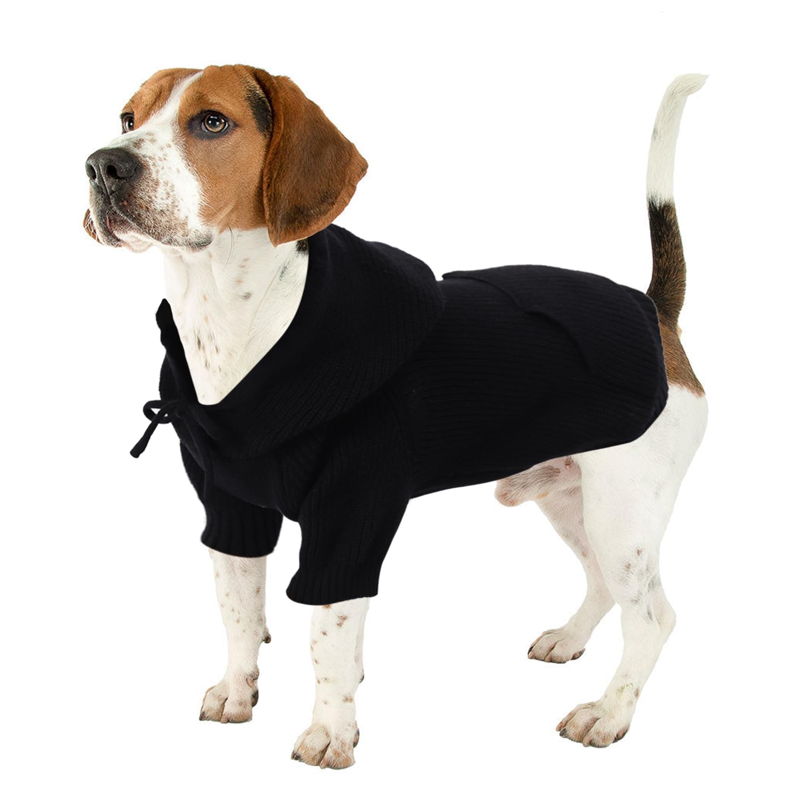 Dog Sweater Coat with Hood - Black XL-image-bfa0bc04-db99-46f8-9d62-1c12dfd8e406-121530