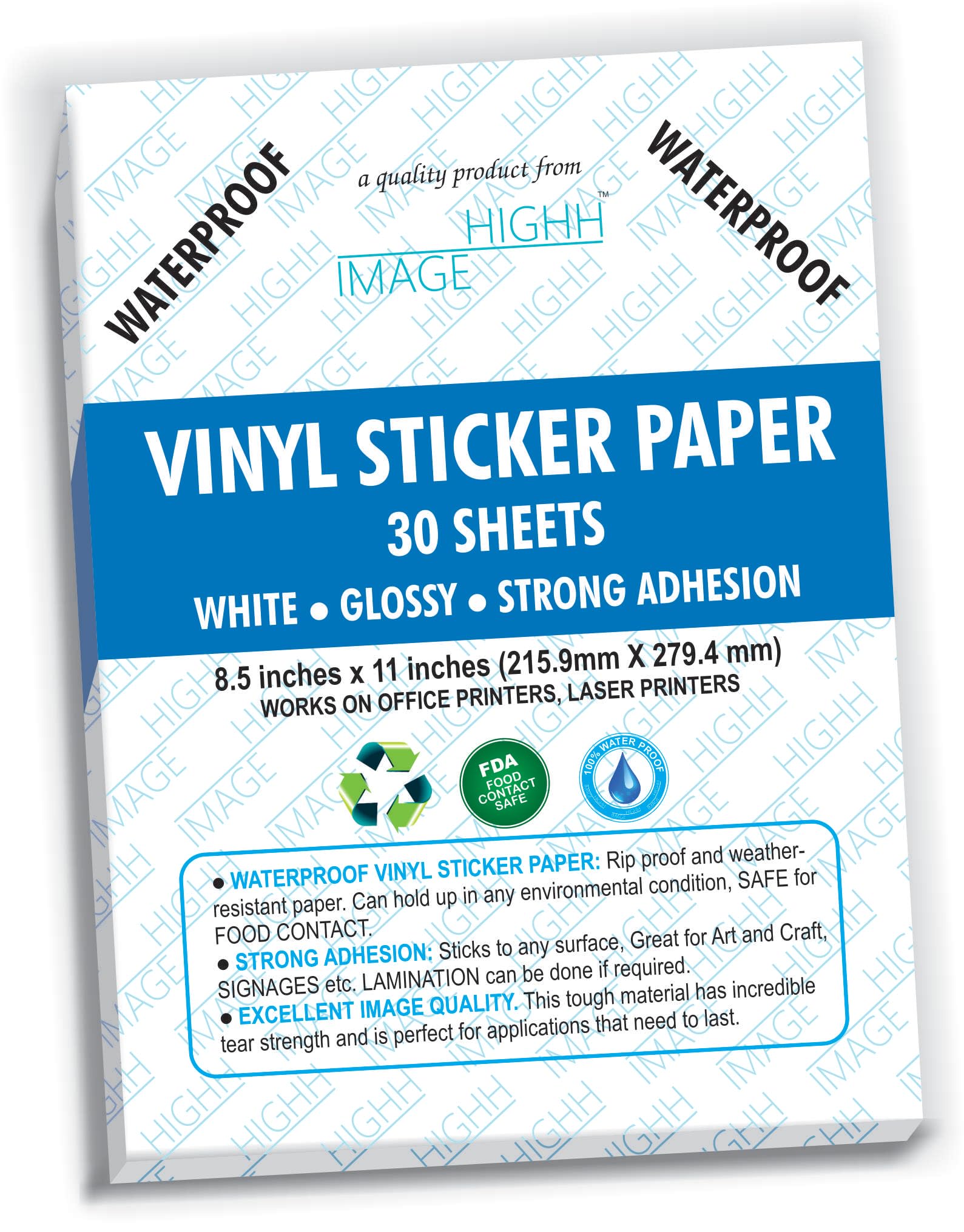 HIGHH IMAGE VINYL STICKER PAPER PREMIUM GLOSSY WHITE A4 210 x 297 1-image-abf8b3be-fbc7-464e-bfc5-13e8029e7ca3-56442