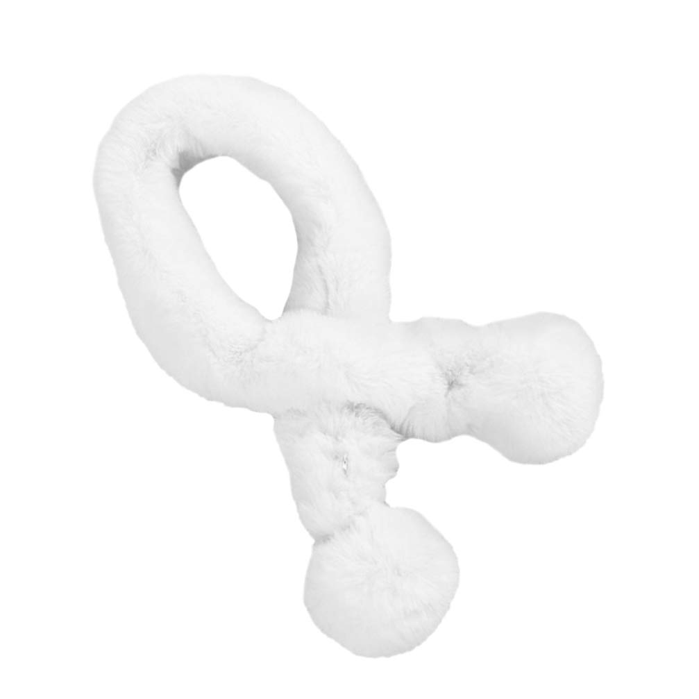 Kids Plush Winter Scarf - White 65x5cm-image-bc84c147-c836-471b-8e0d-a8ff65a304d5-106000