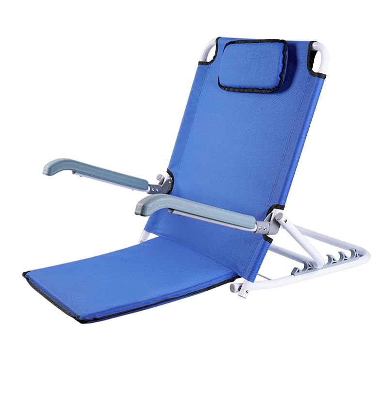 Adjustable Bed Back Rest 5-Position Support - Blue 67x57x40-image-383714ad-0fb4-49f5-9dcb-529b7e2b81d3-104385