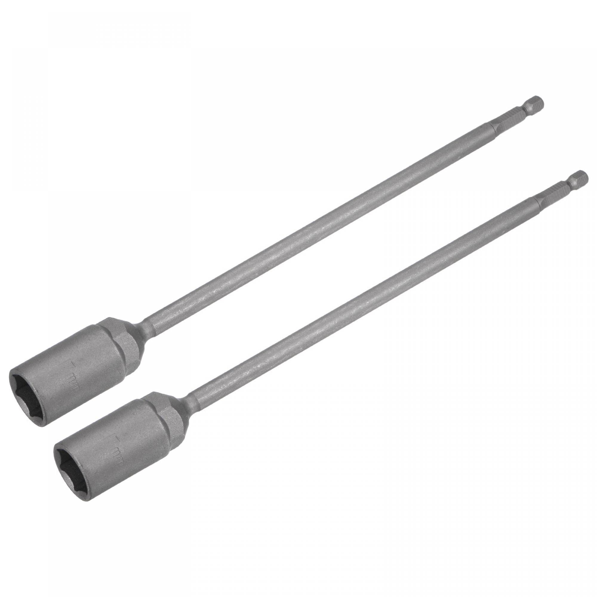 sourcing map Quick-Change Shank Nut Setter 1/4" Hex 17mm 9.84" 2-image-1d6ce528-cbb0-497e-b457-4d0069248524-63032