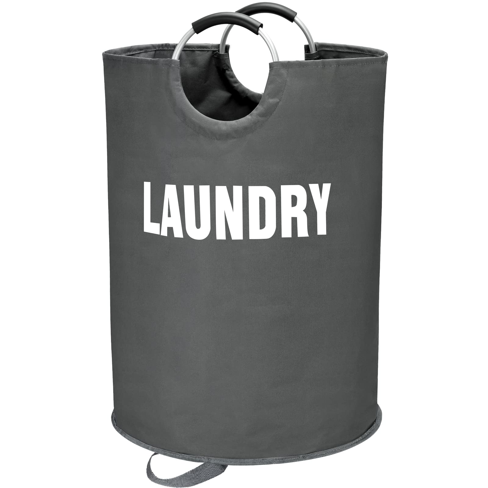 XX-Large Collapsible Laundry Basket - Dark Grey 160L-image-31ef2cc1-8388-4c51-945e-1a46a0db765e-114382
