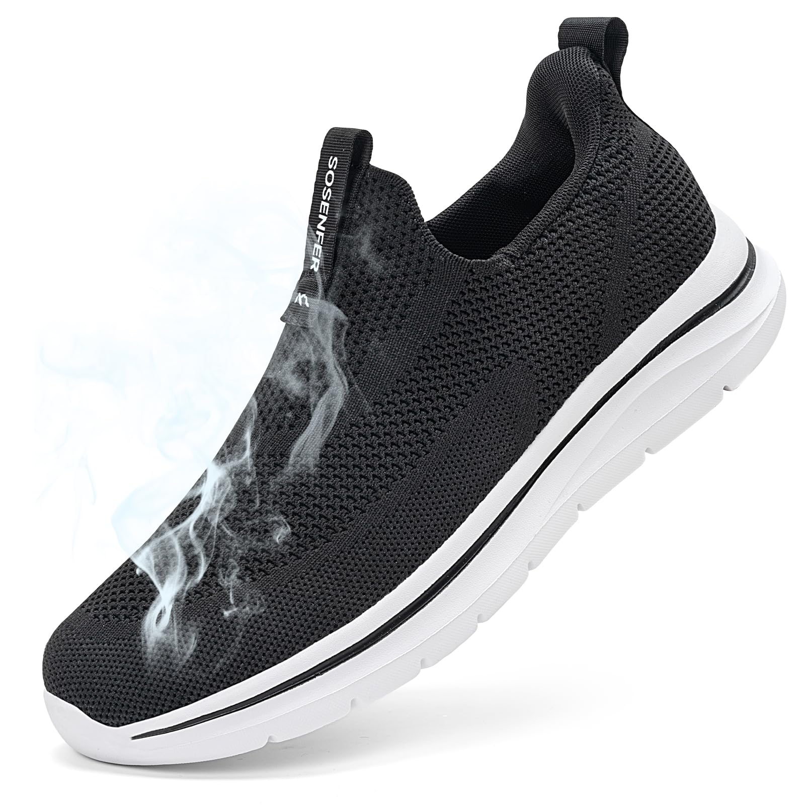 Men's Slip-On Trainers - Black 42-image-e132132c-e660-4023-b046-1933b187255b-87293