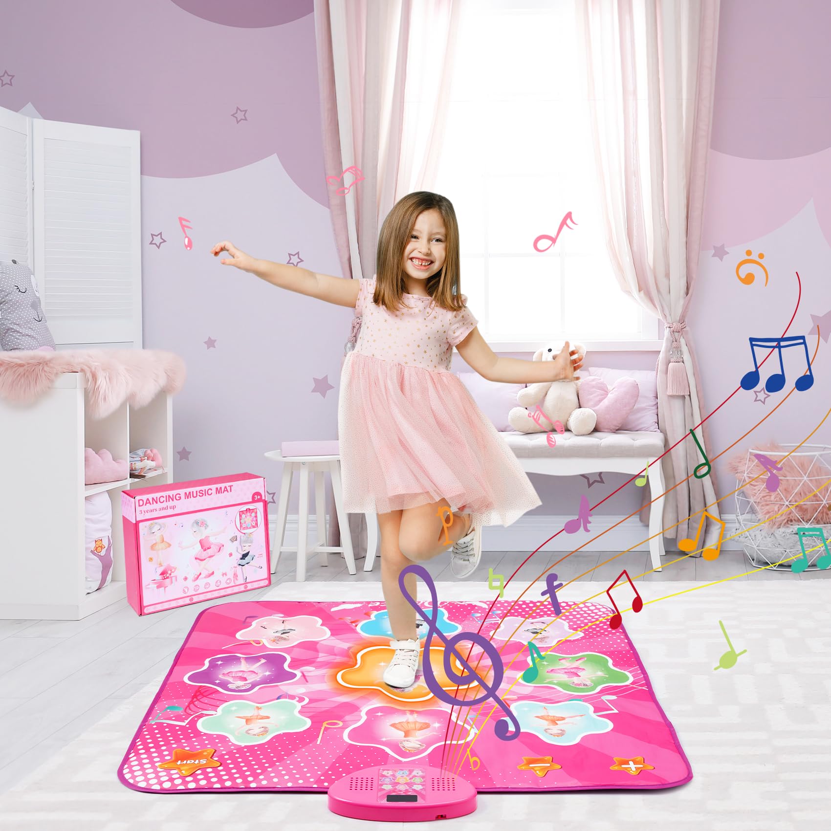Interactive Dance Mat - Pink LED Lights-image-bbe3590e-c881-4ce8-b916-ce589585fd51-88854