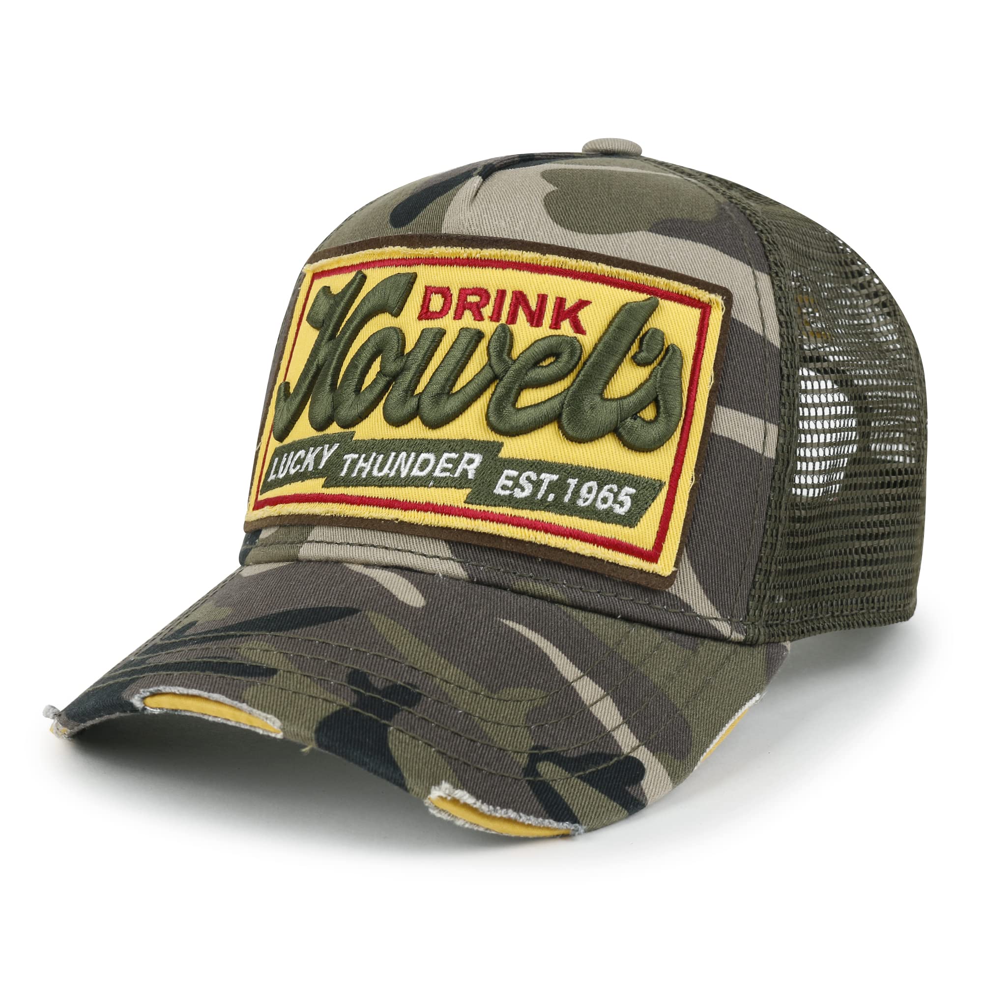Men's Vintage Trucker Hat Mesh Back - Camouflage M-image-7a760677-87f2-43f0-8dc2-b8bcad7316d5-108995
