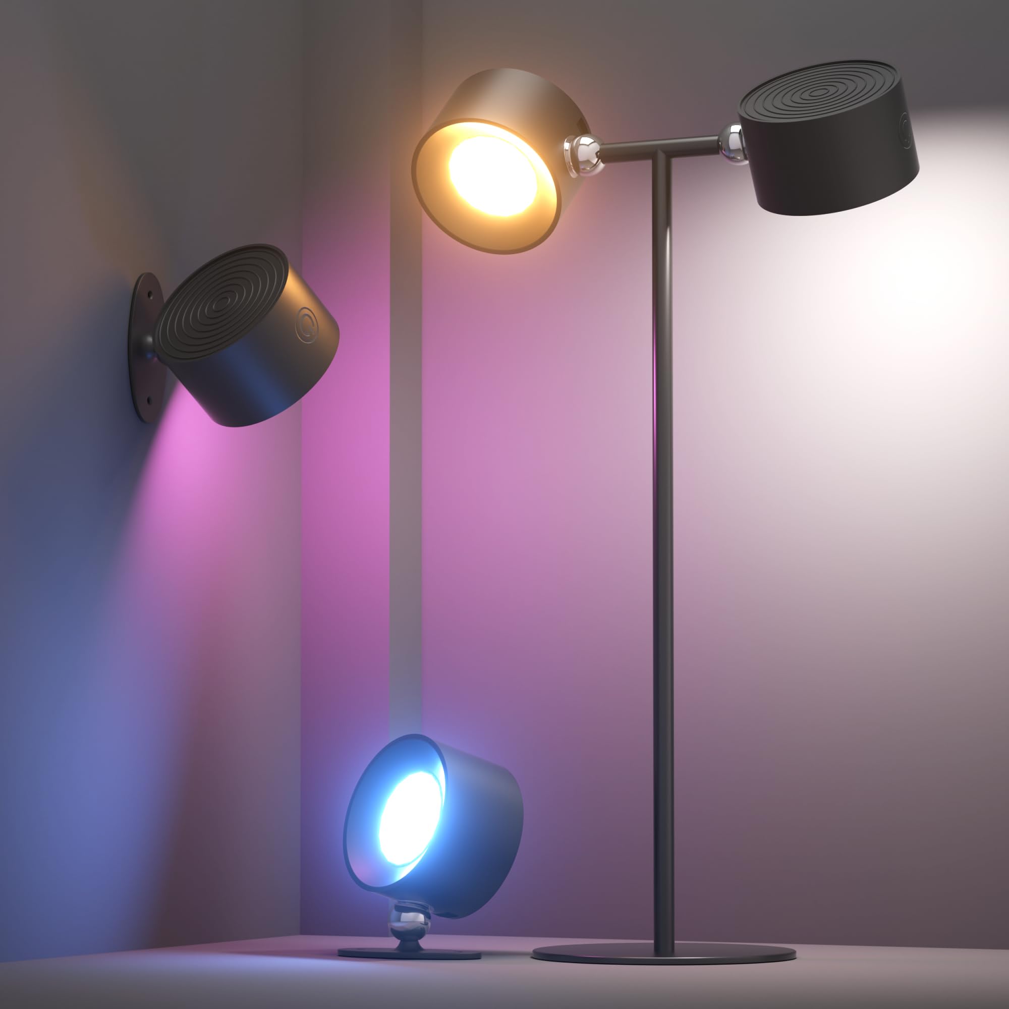 2-in-1 RGB Dual Head Table Lamp - White/Black-image-de7d8141-10d4-45ac-8806-1c79e28e1e08-93560