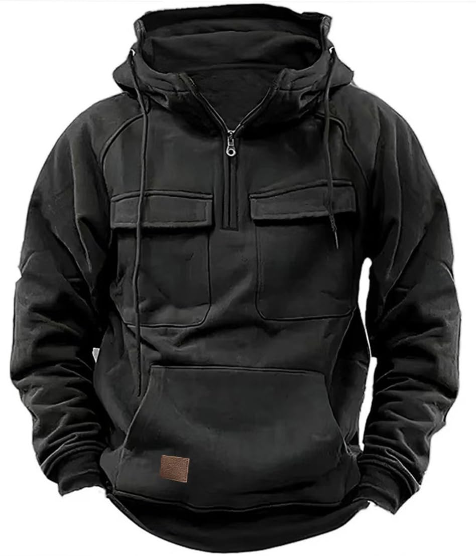 Men's Vintage Hoodie Pullover - Black S-image-d5f69708-d087-4e02-bf31-570b933c307a-111445