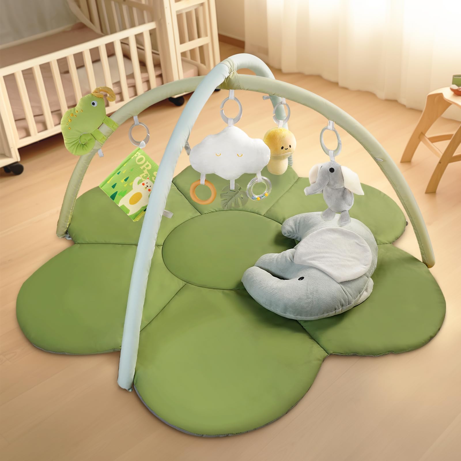 Baby Play Gym Mat with Toys - Forest-image-62ea2247-976d-49d2-a184-e639510df796-105773