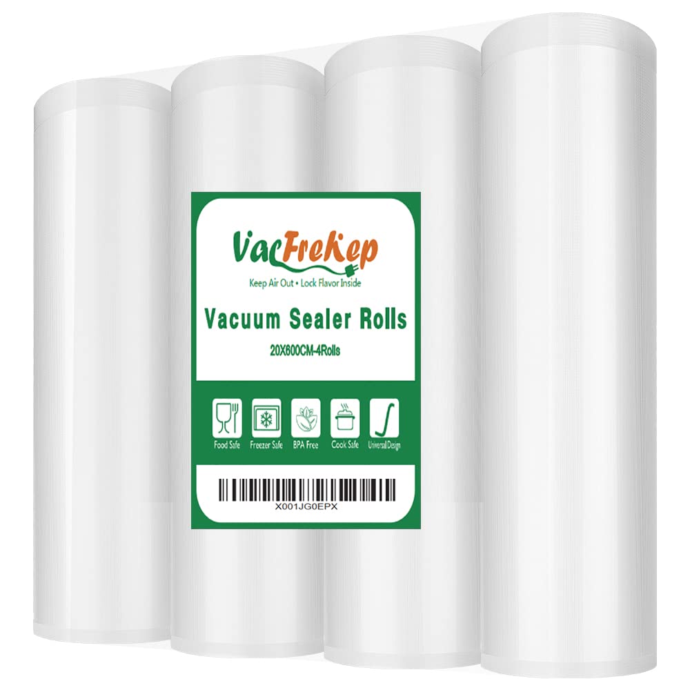 Vacuum Sealer Bag Rolls BPA Free - Transparent 28cm x 6m (4 Pack)-image-0104219b-c41f-4693-b29f-c2db5b54db99-95255