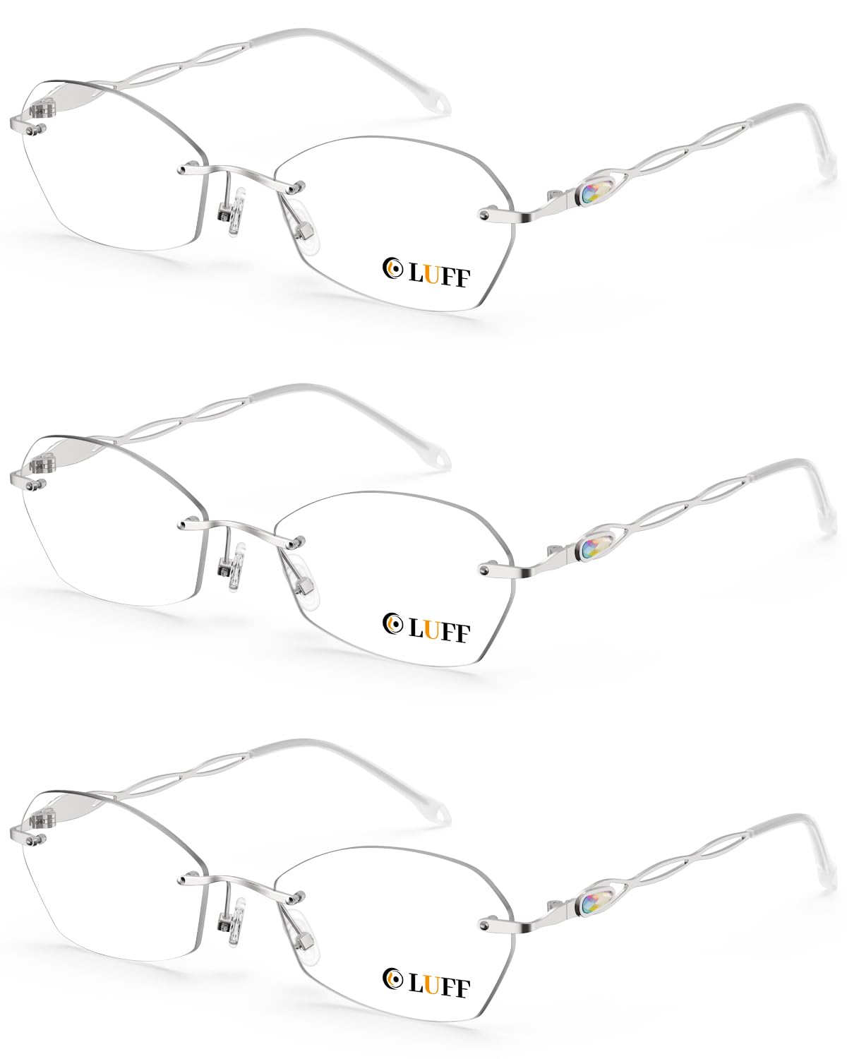 Rimless Blue Light Reading Glasses - Silver 1.5X-image-3fe44dab-58d8-4e80-a3ef-91c2e11d3ac6-108335