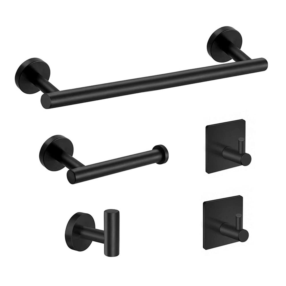 Bathroom Accessories Set 5 Piece - Matt Black M-image-7fa9b607-c9cb-4df0-91dc-784a4cda666e-110622