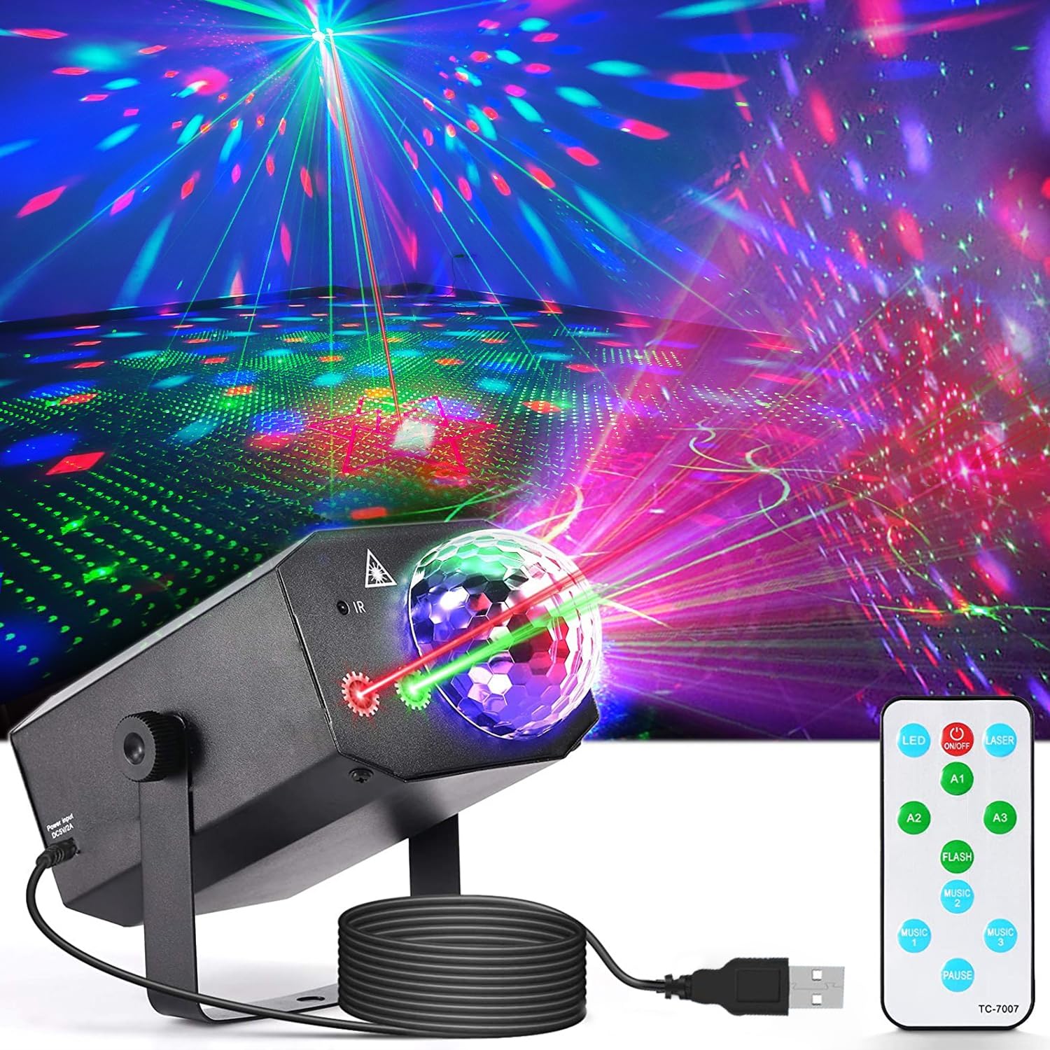 2-in-1 Disco Party Light - Black-image-52b36bc0-fb38-4dca-974d-885e0a06e287-83267
